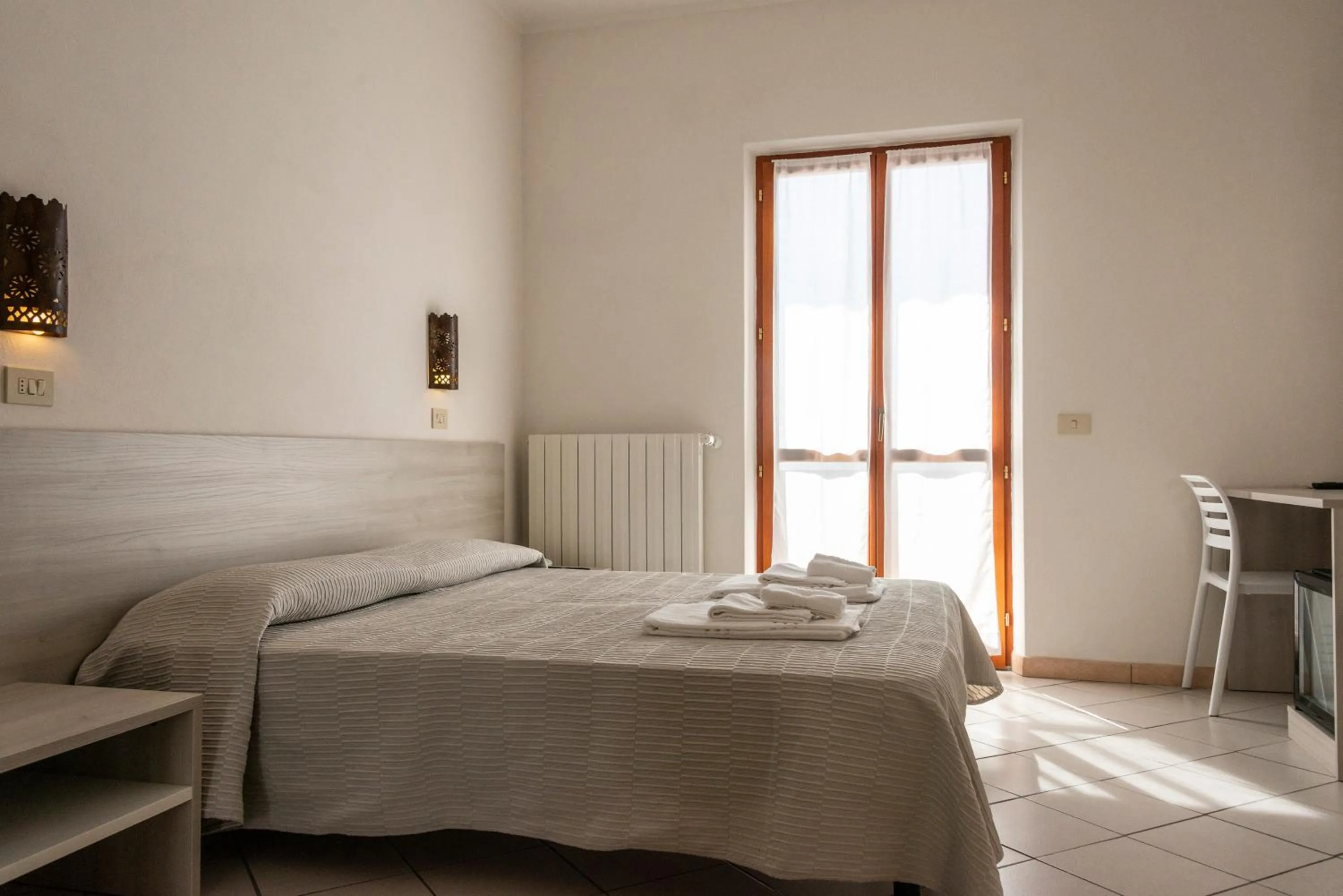 Bedroom, Bed in Hotel Villa Rita