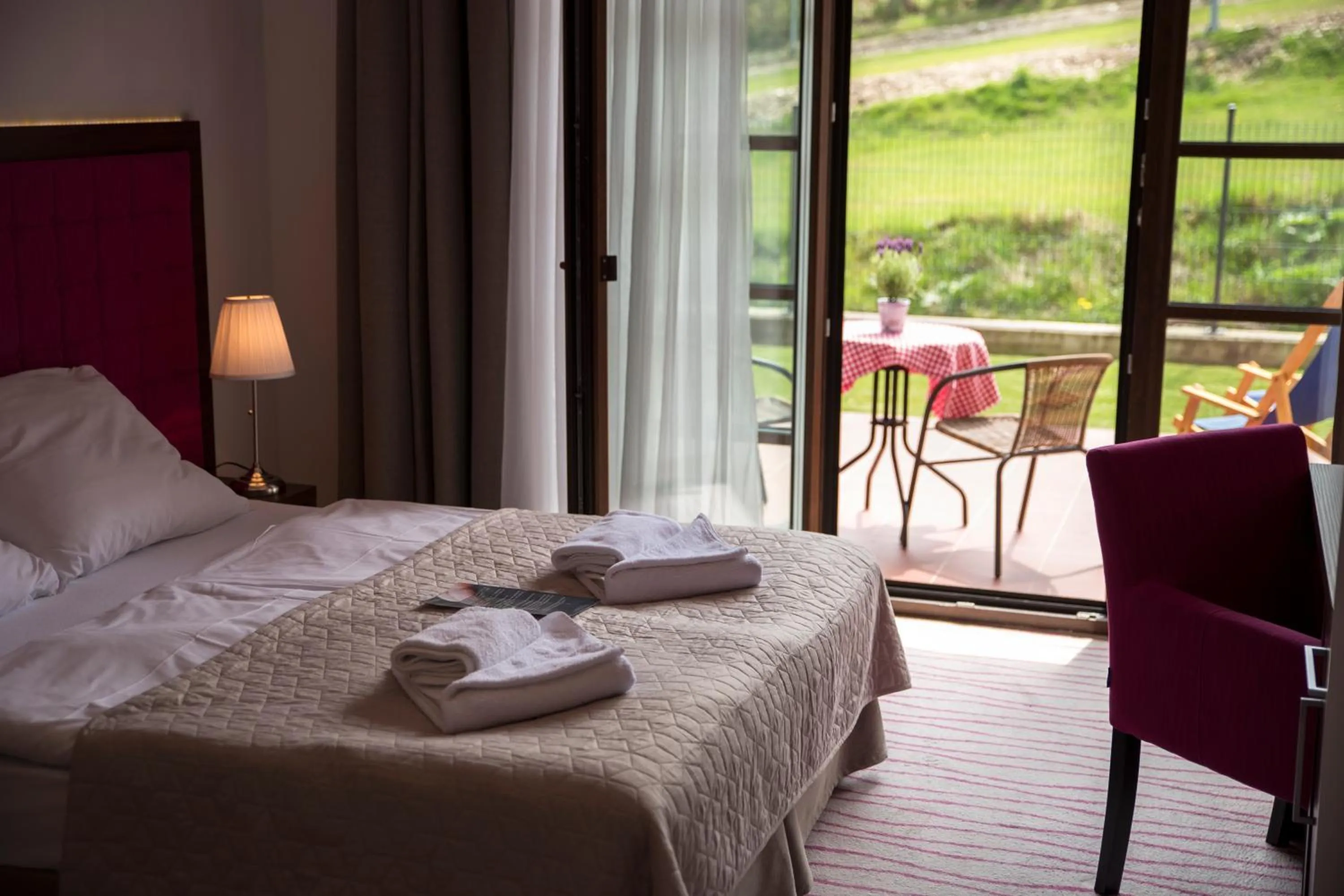 Bed in Flinski Sport X SPA, Boutique X Art