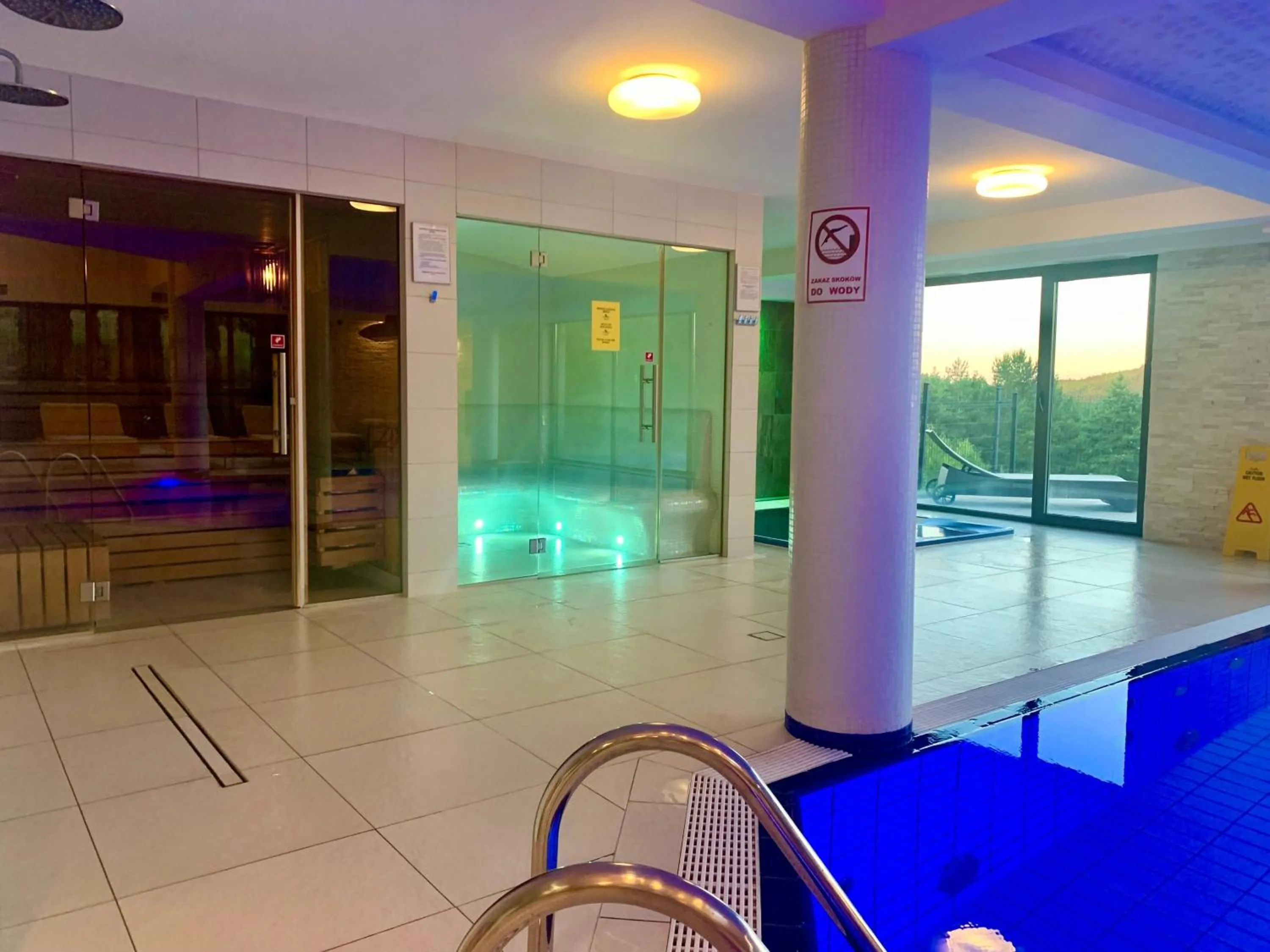 Swimming pool in Flinski Sport X SPA, Boutique X Art