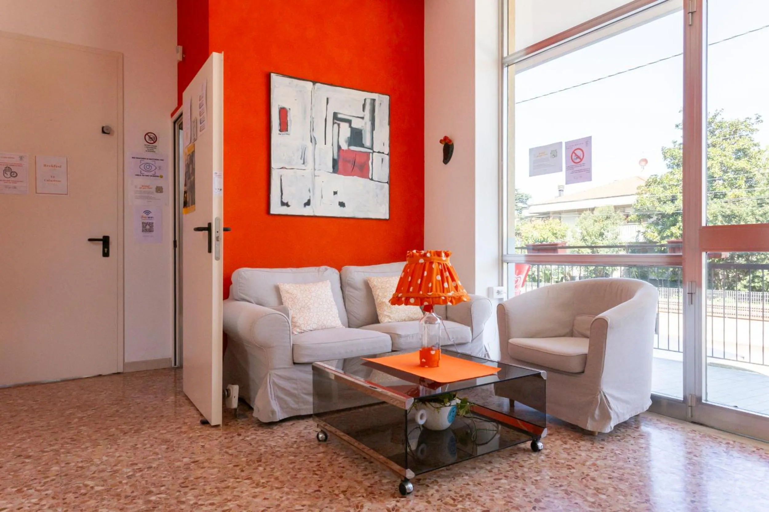 Seating area in Hotel A Casa Nostra