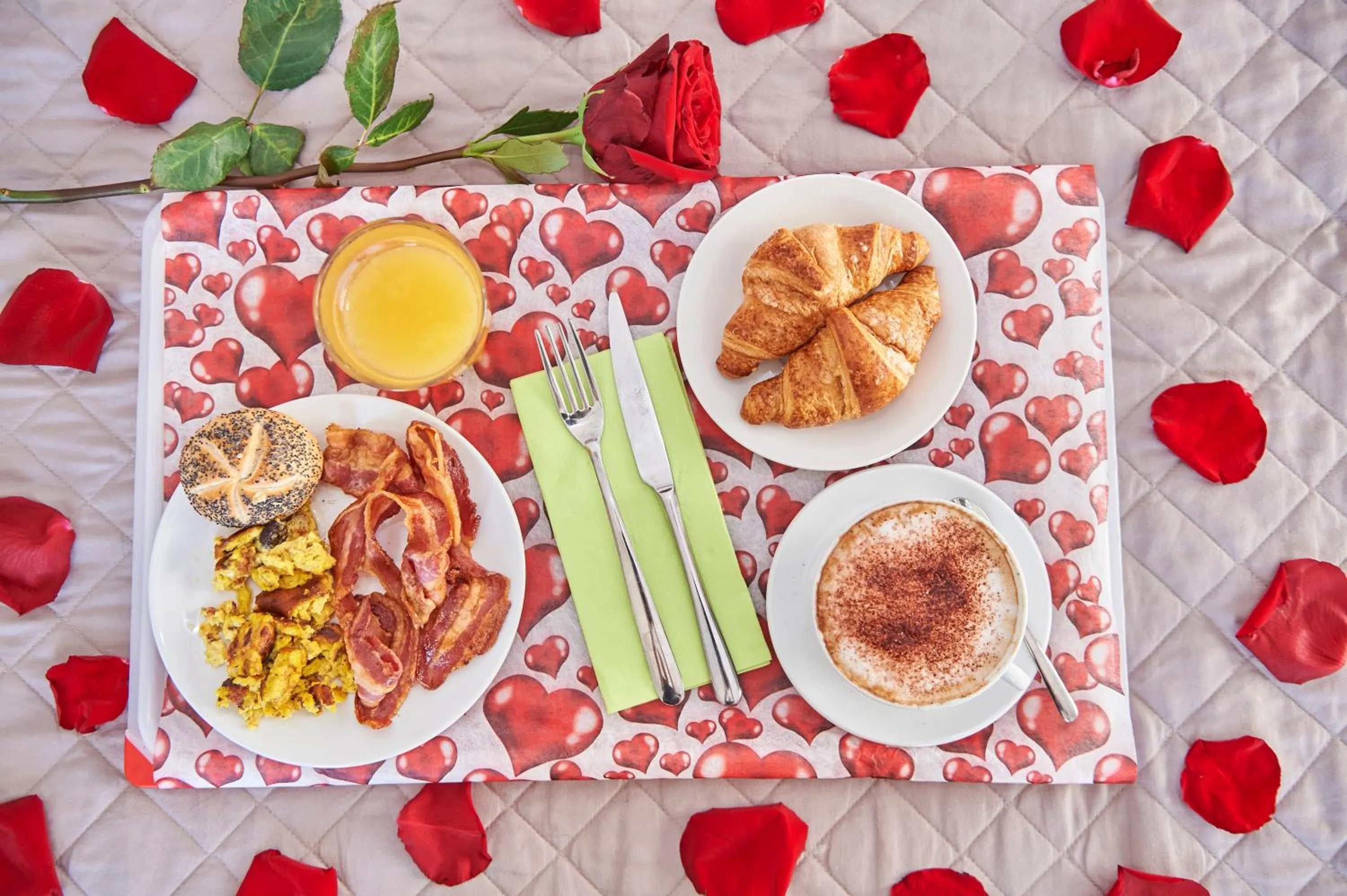 Food and drinks in Hotel A Casa Nostra