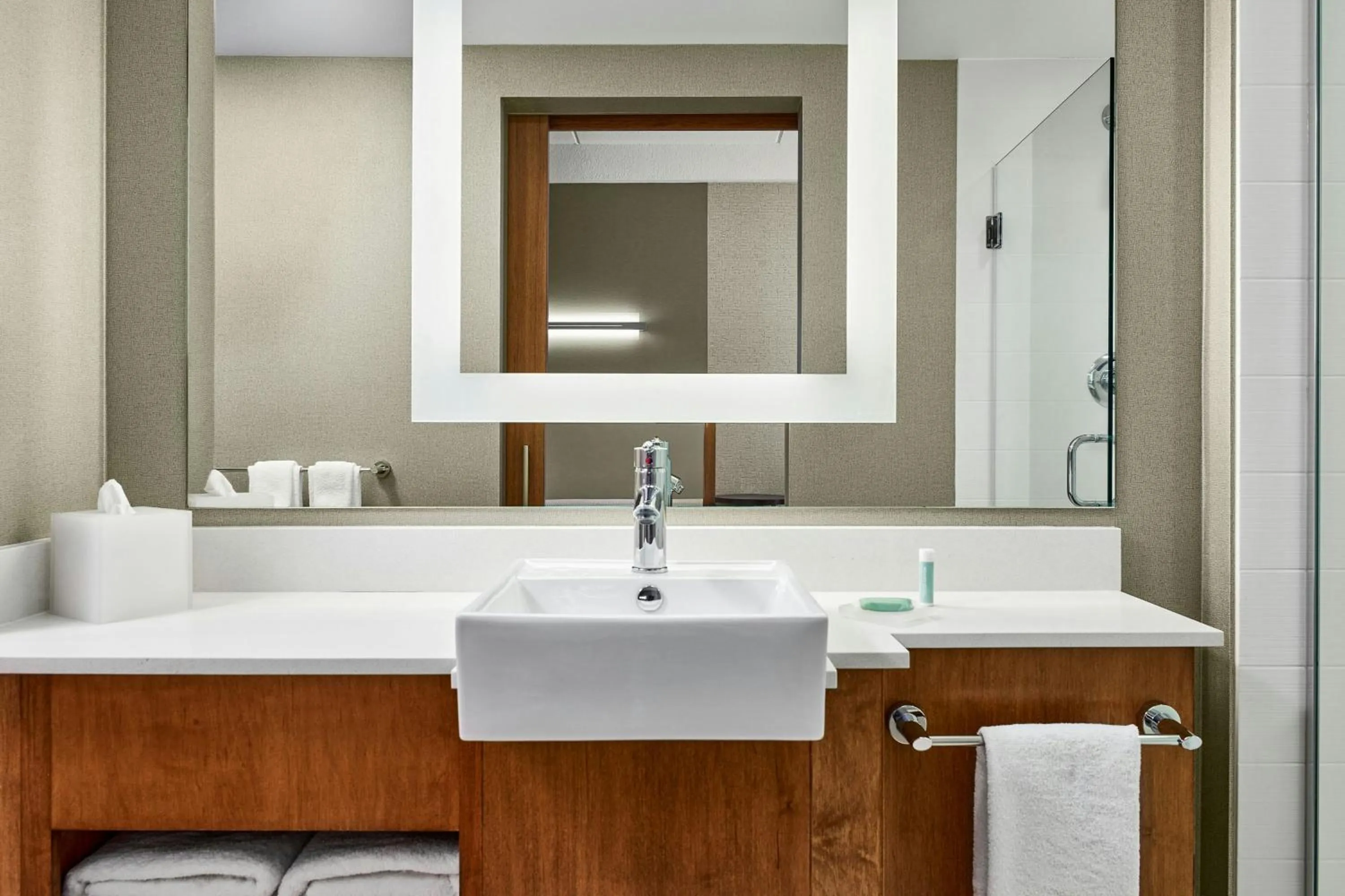 Bathroom in SpringHill Suites by Marriott Deadwood