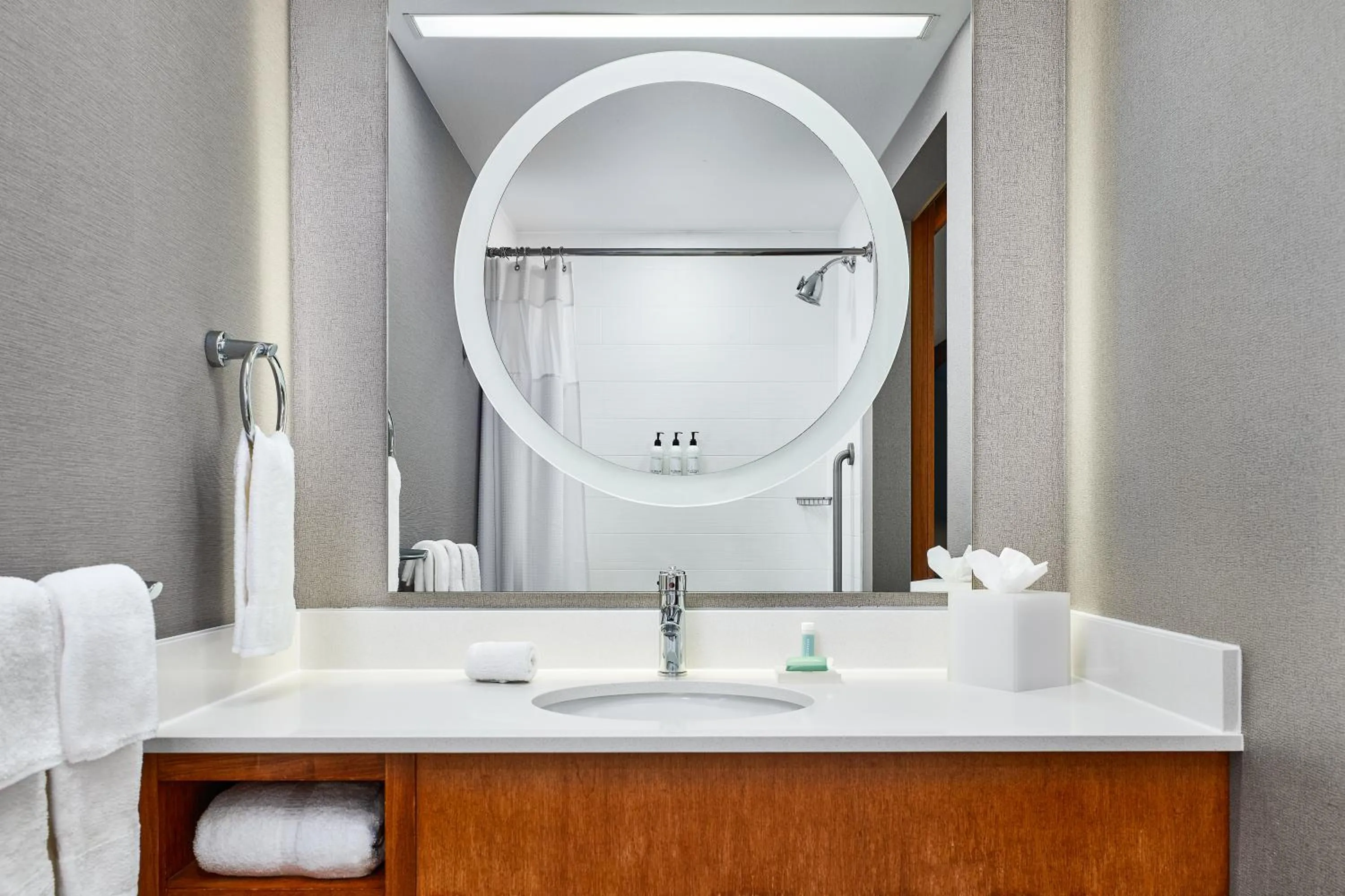 Bathroom in SpringHill Suites by Marriott Deadwood