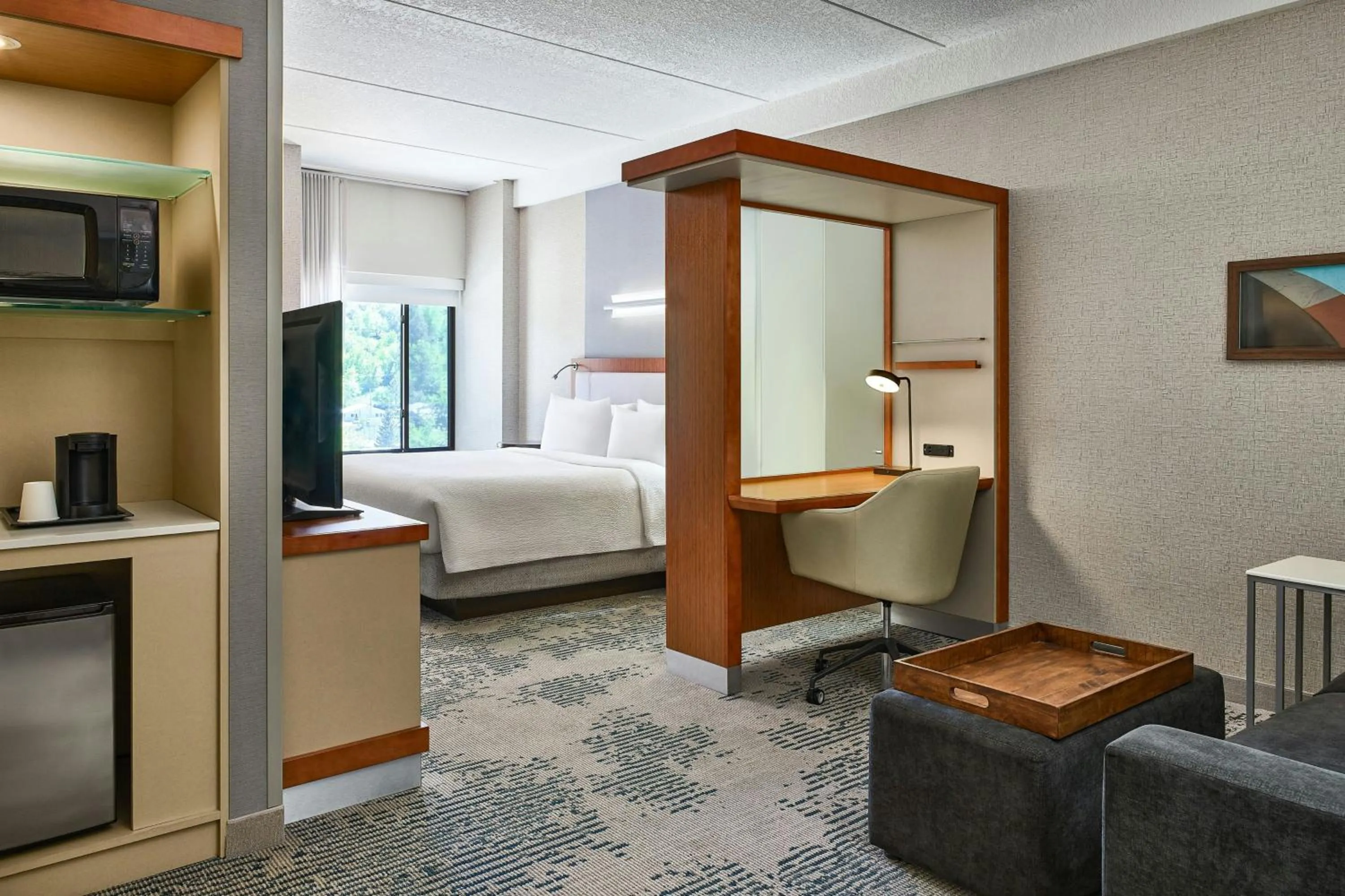 Photo of the whole room, Bed in SpringHill Suites by Marriott Deadwood