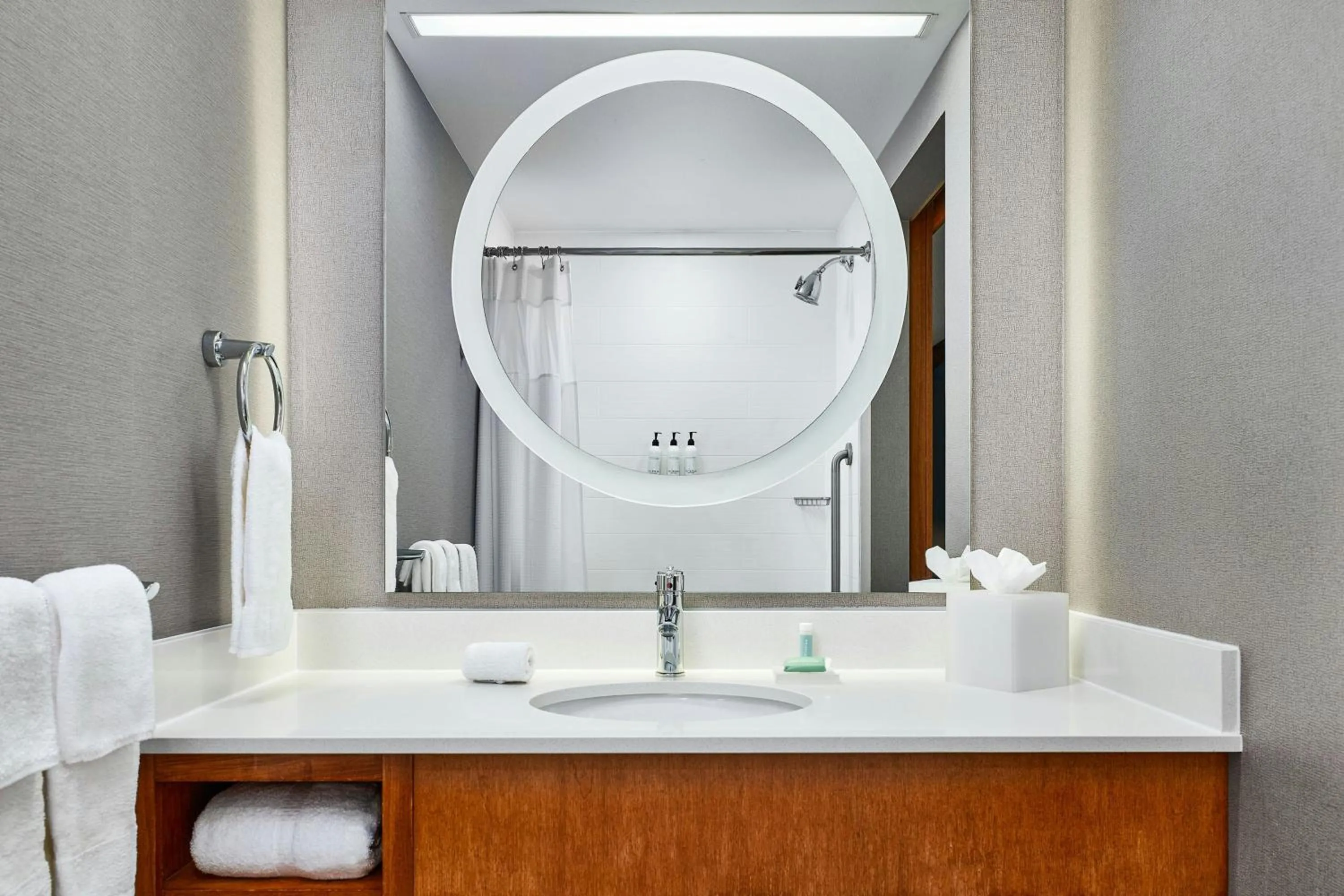 Bathroom in SpringHill Suites by Marriott Deadwood