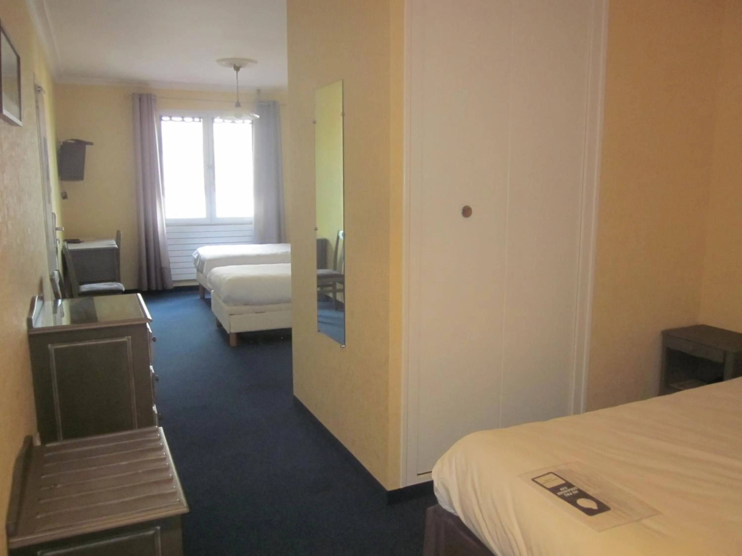 Bed in Hotel La Chaumière