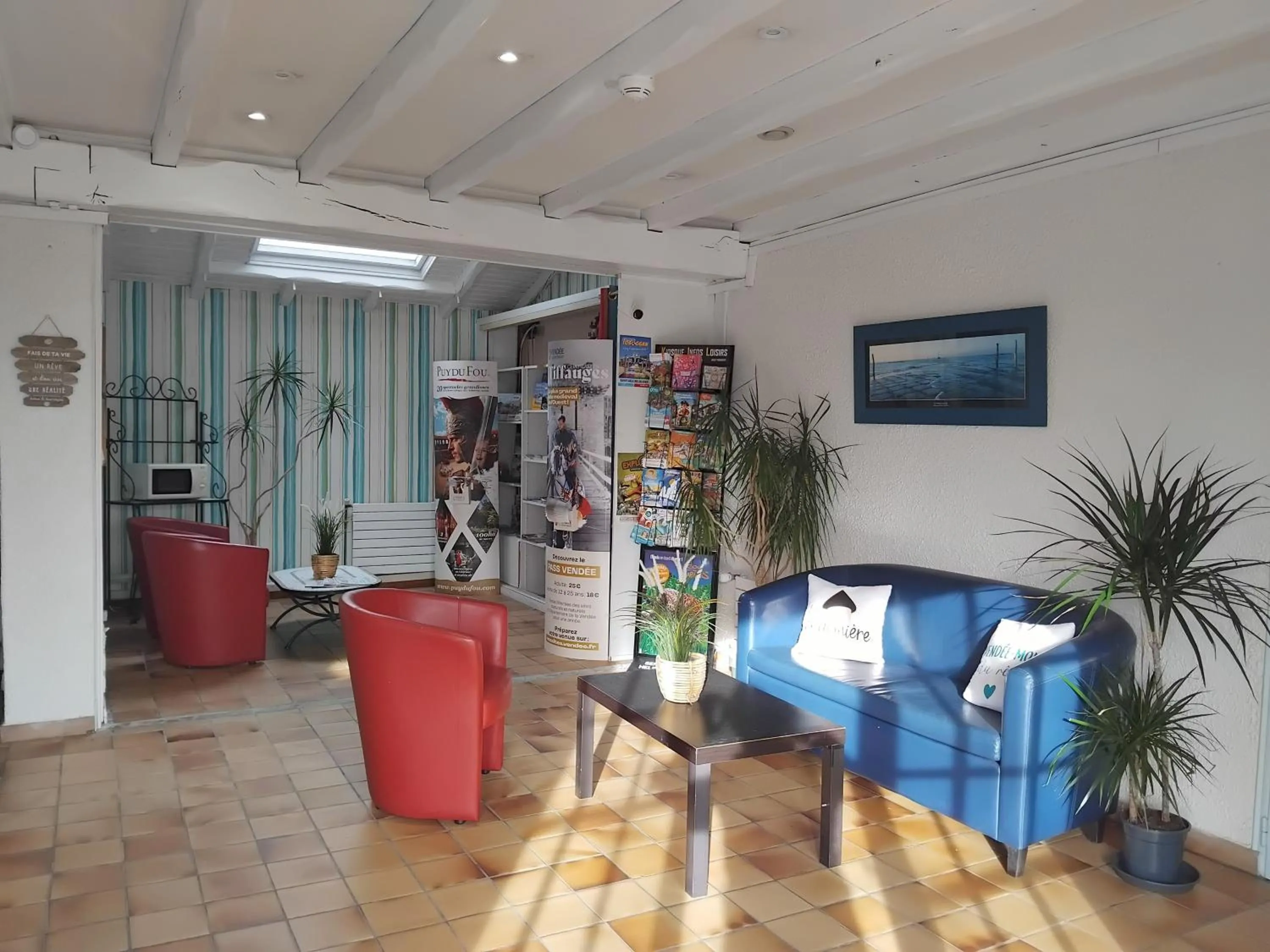 Lobby or reception in Hotel La Chaumière