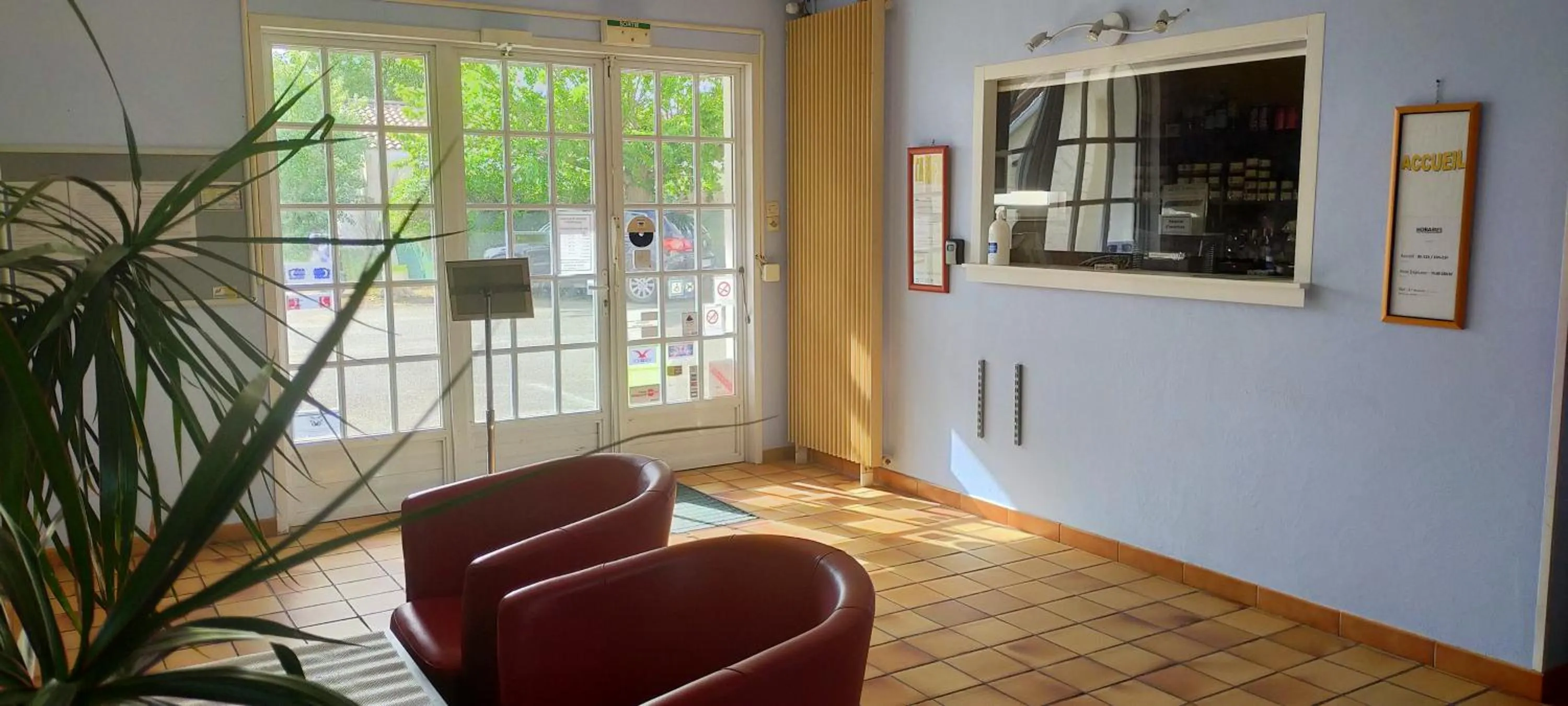 Lobby or reception in Hotel La Chaumière