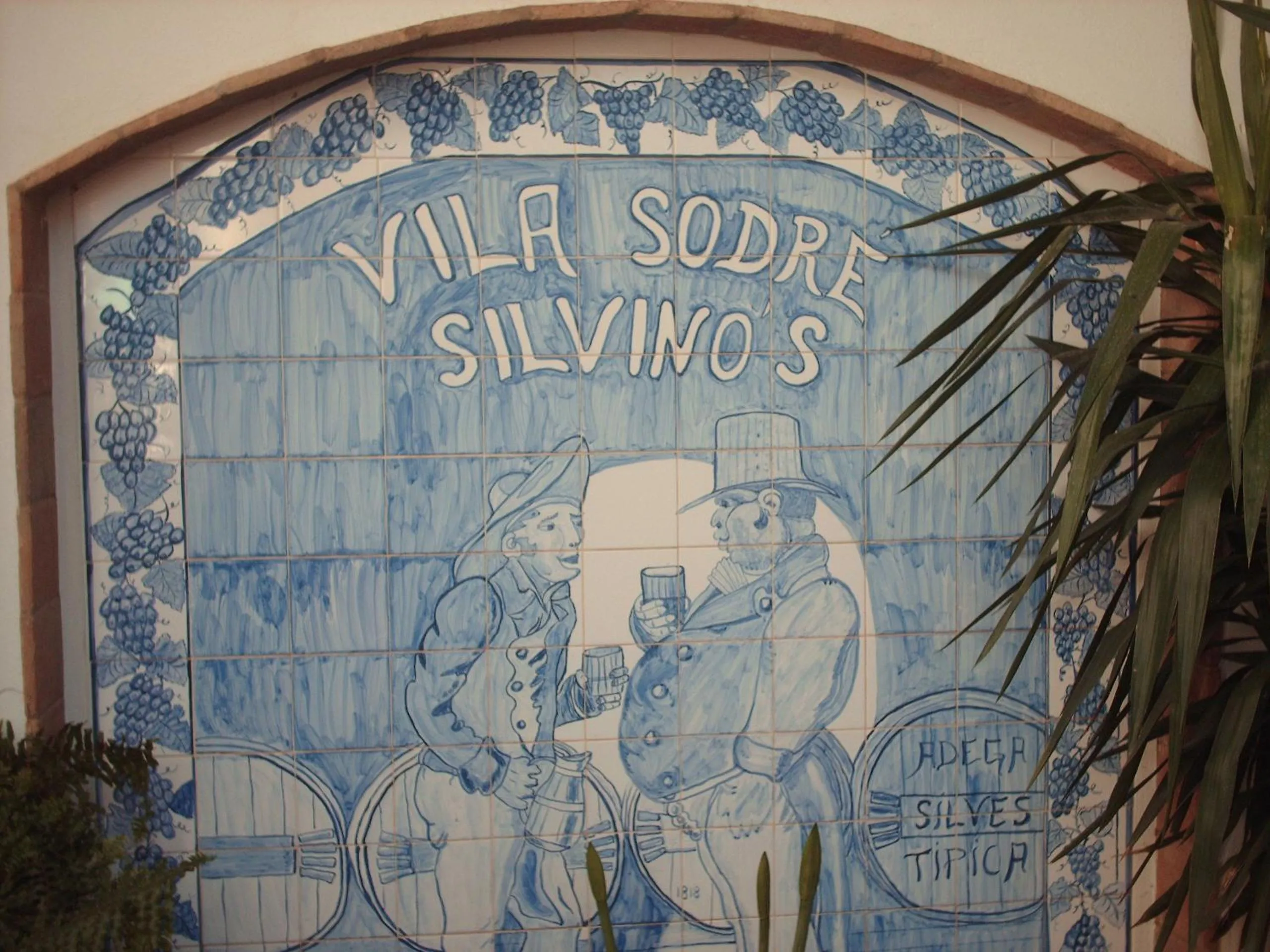 Decorative detail in Vila Sodré Guest House