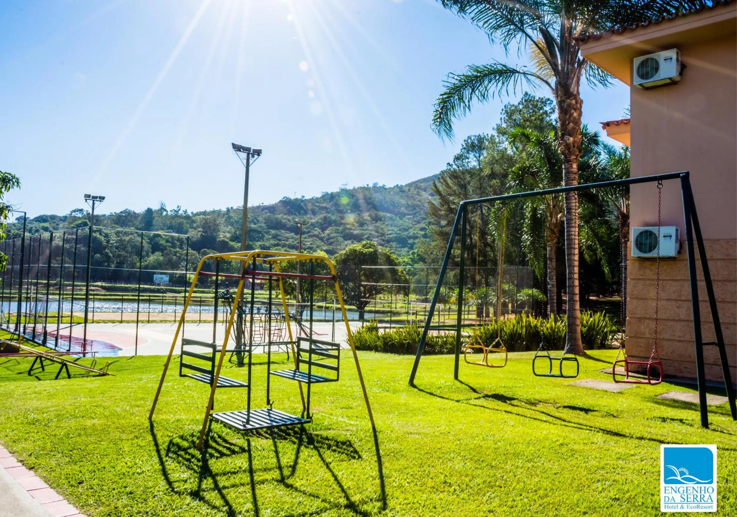 Children play ground in Engenho da Serra Hotel EcoResort