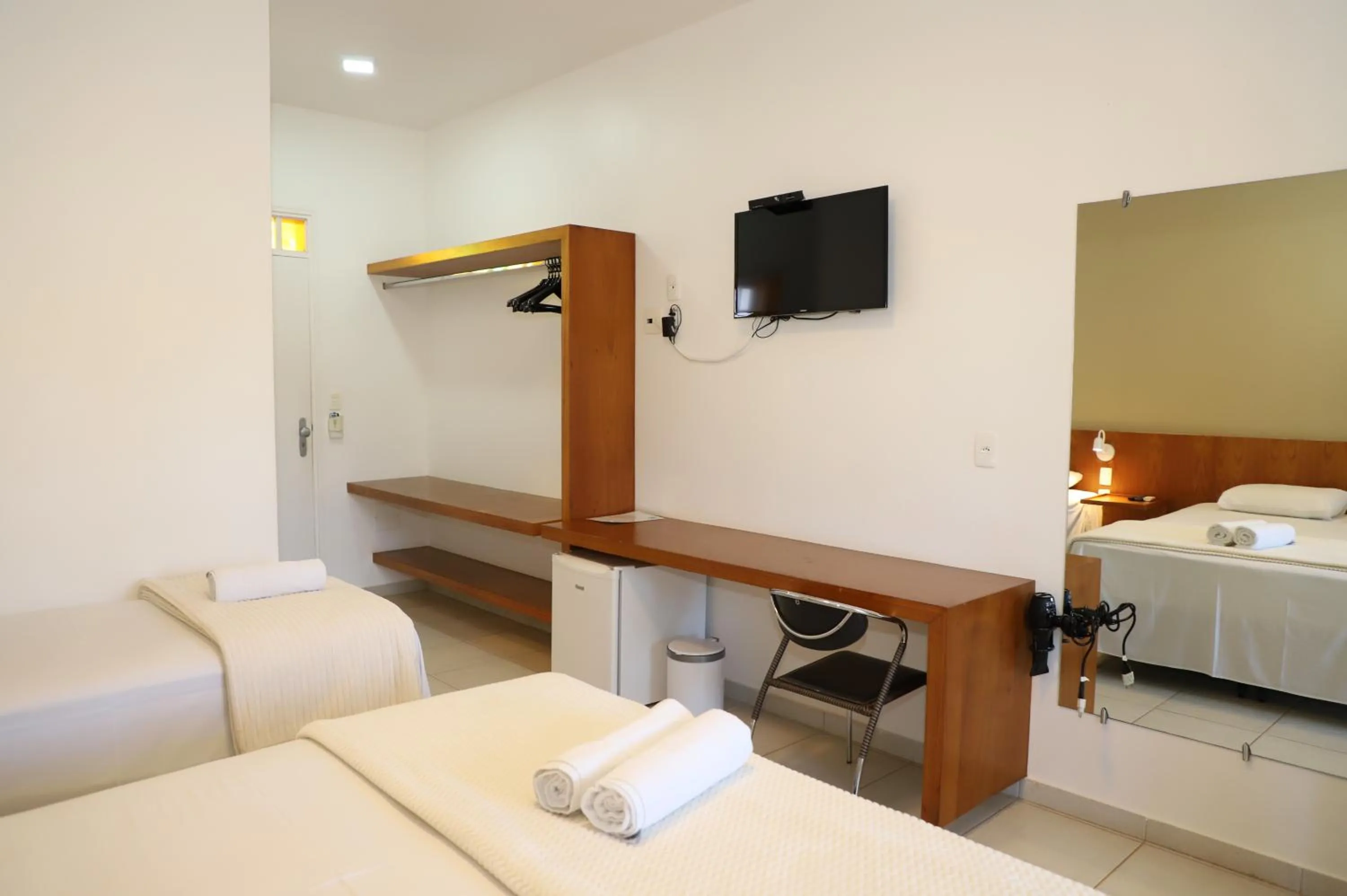 Bed in Engenho da Serra Hotel EcoResort