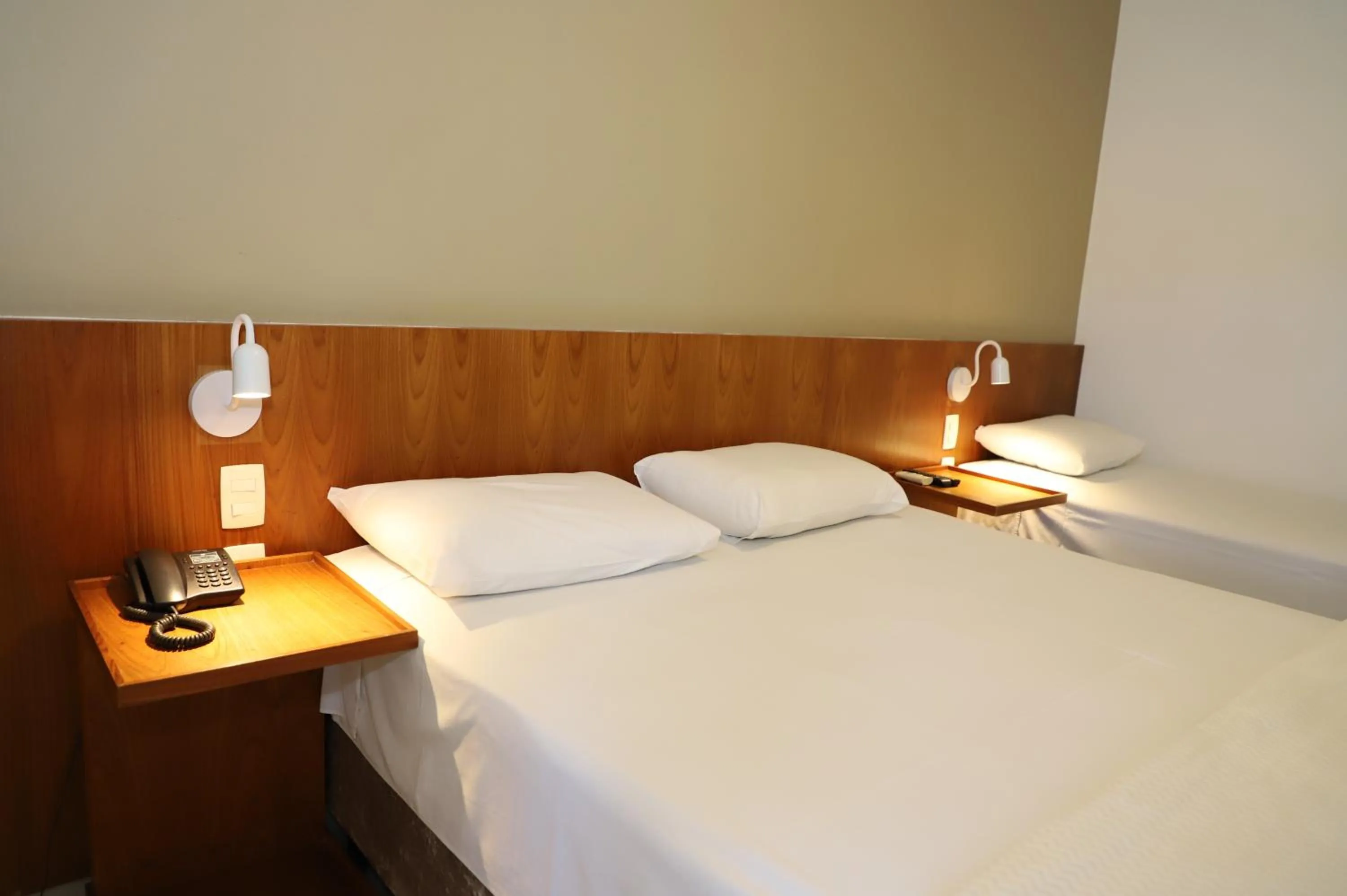 Bed in Engenho da Serra Hotel EcoResort