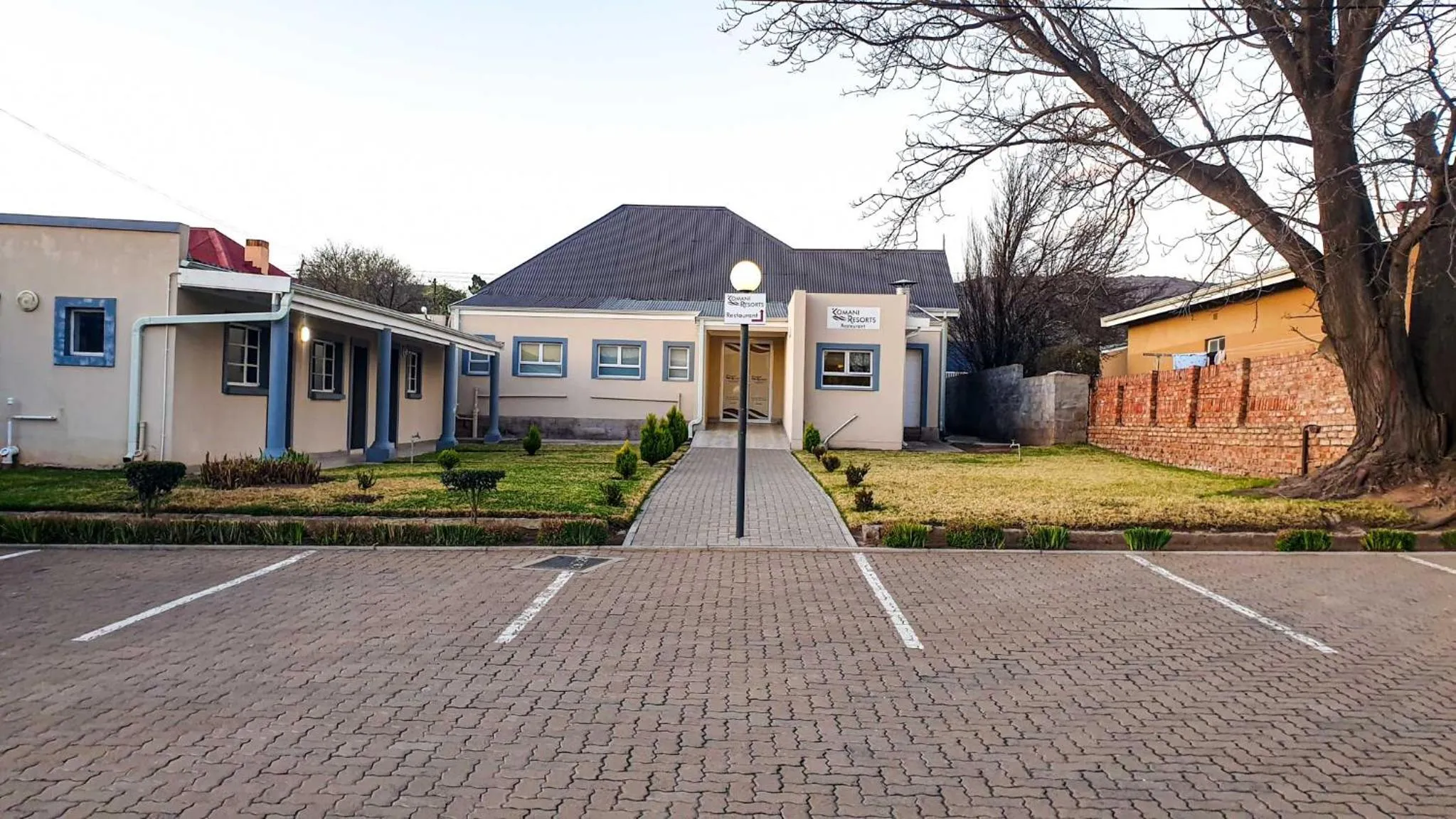 Property building in Komani Resorts