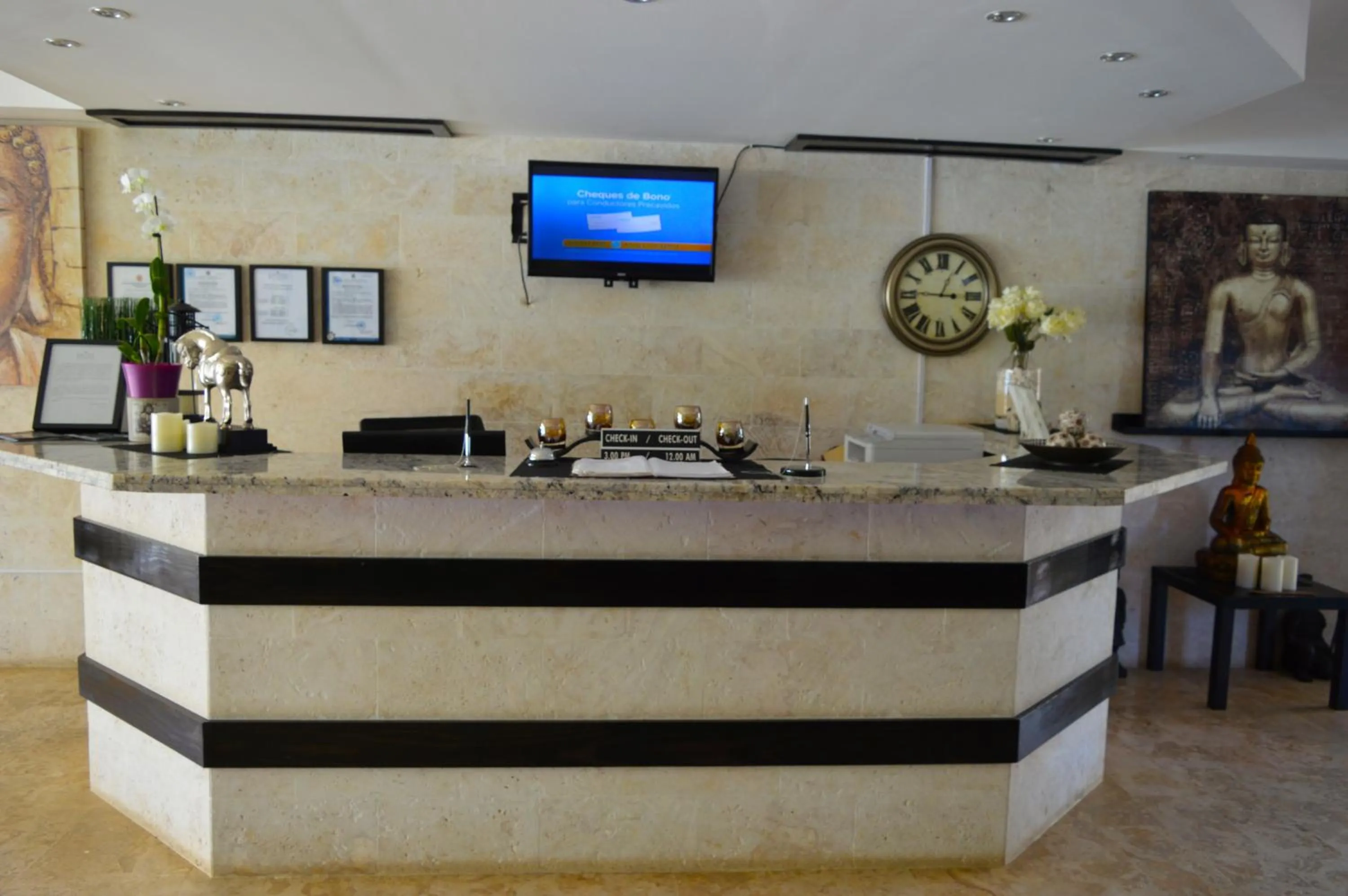 Lobby or reception in Savoy Hotel Boutique