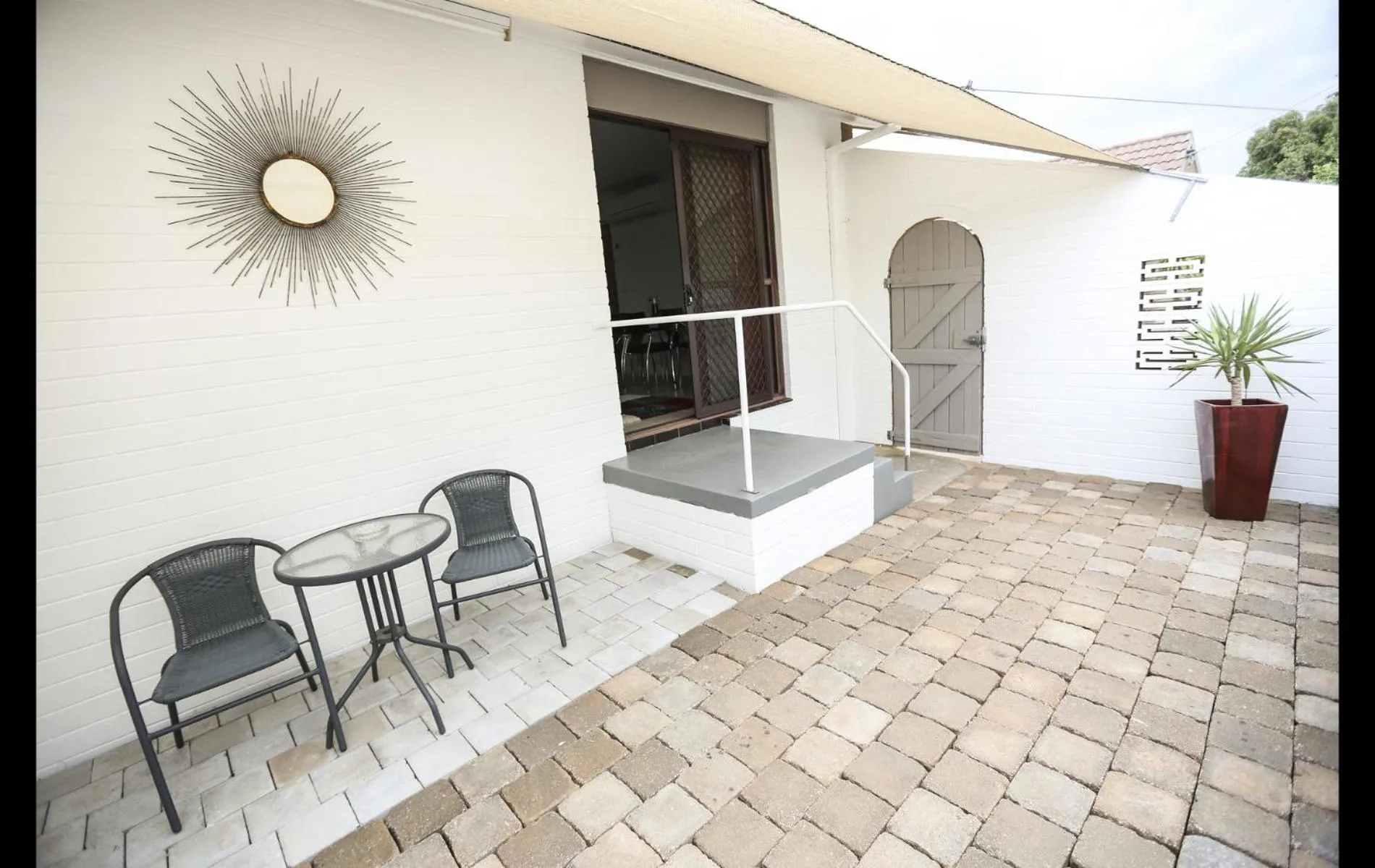 Patio in Mildura Holiday Villas