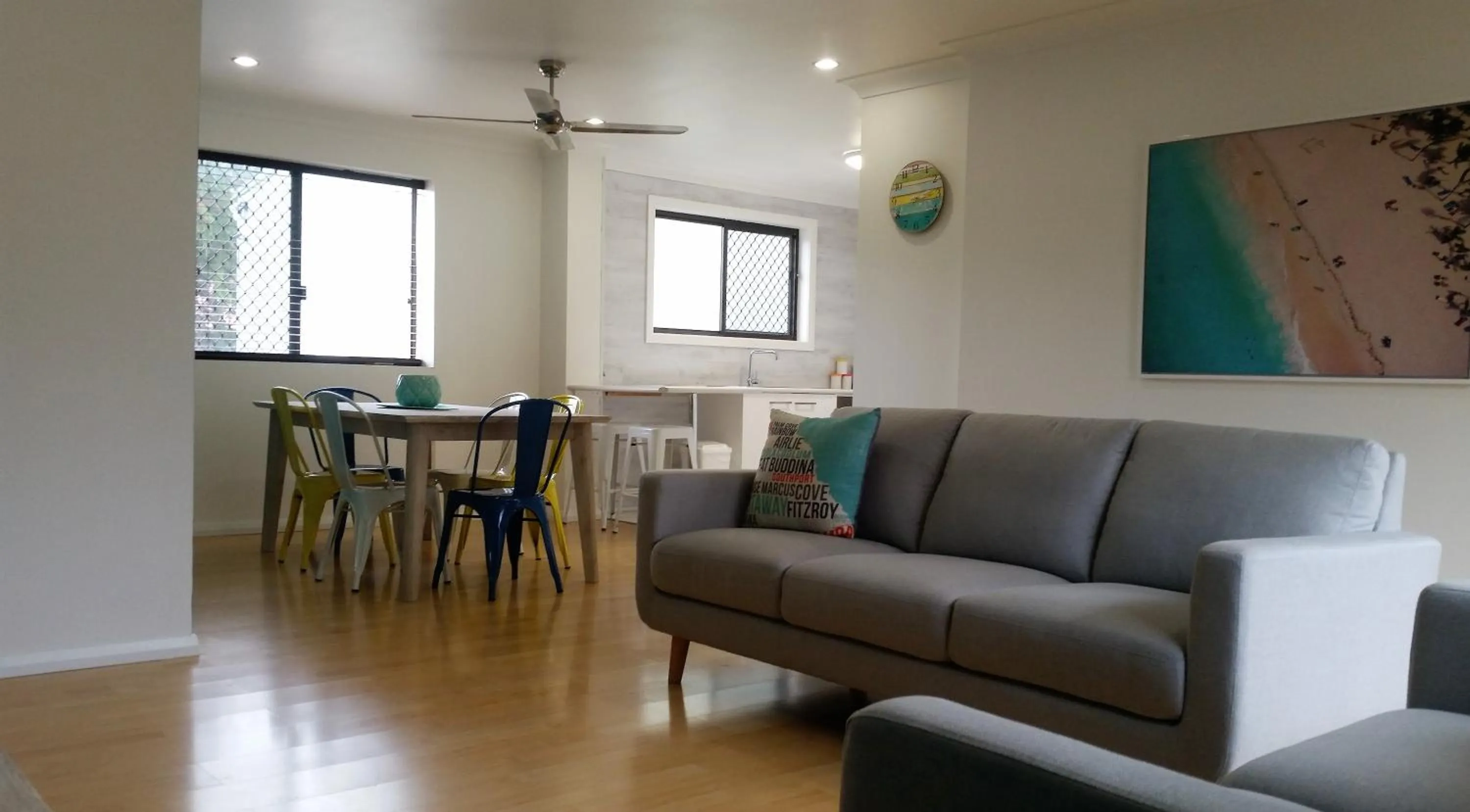 Living room in Karuah Riverside Motel