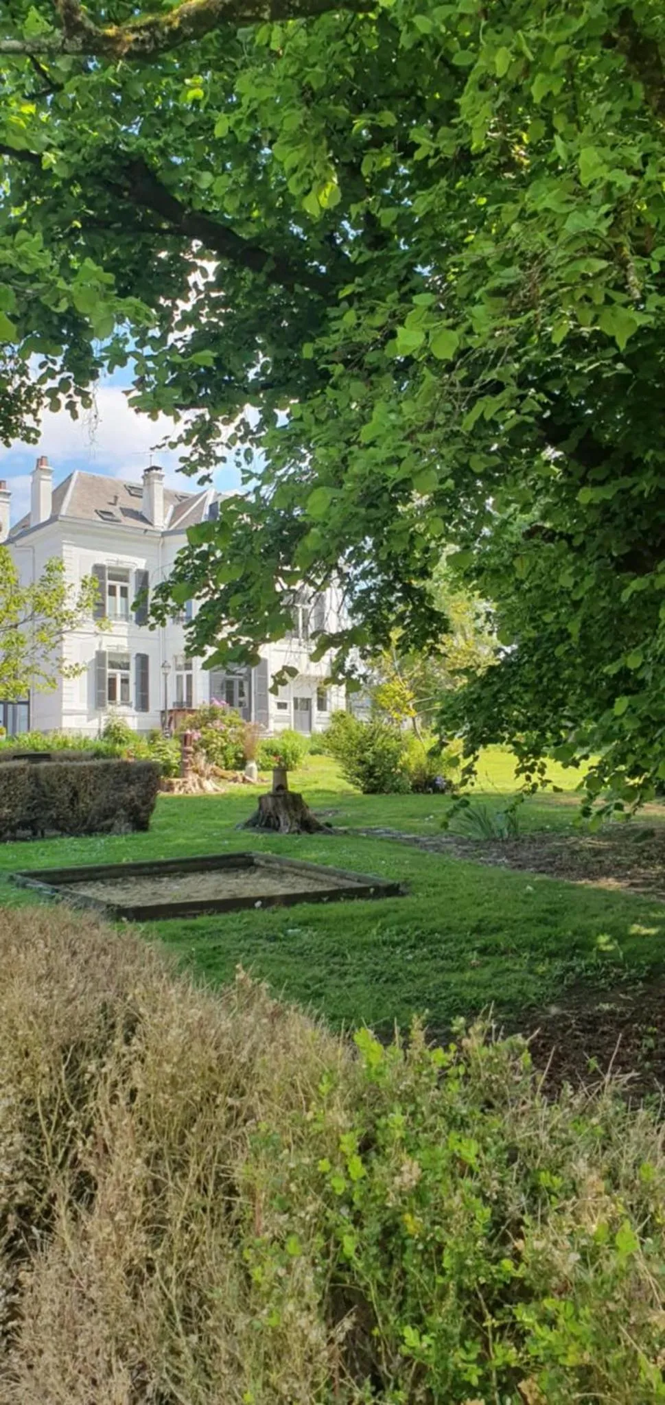 Garden in Chambres d'Hôtes des Rouets