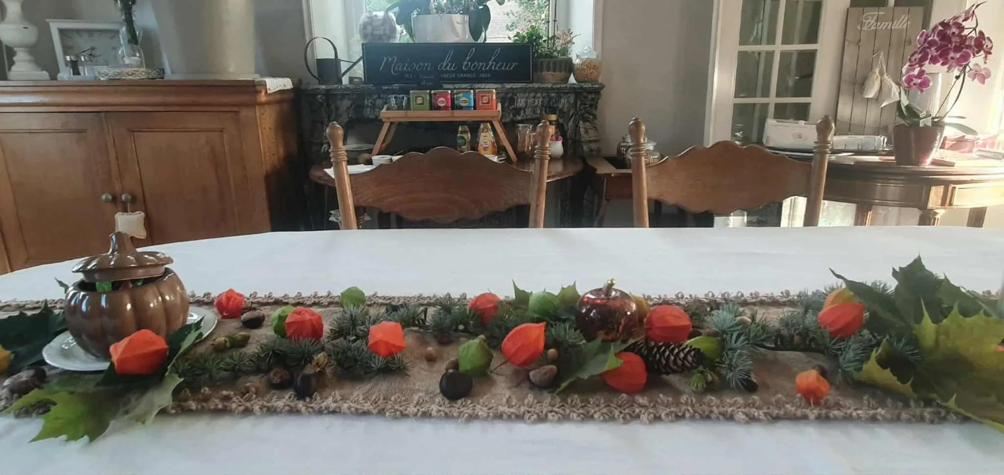 Food and drinks in Chambres d'Hôtes des Rouets