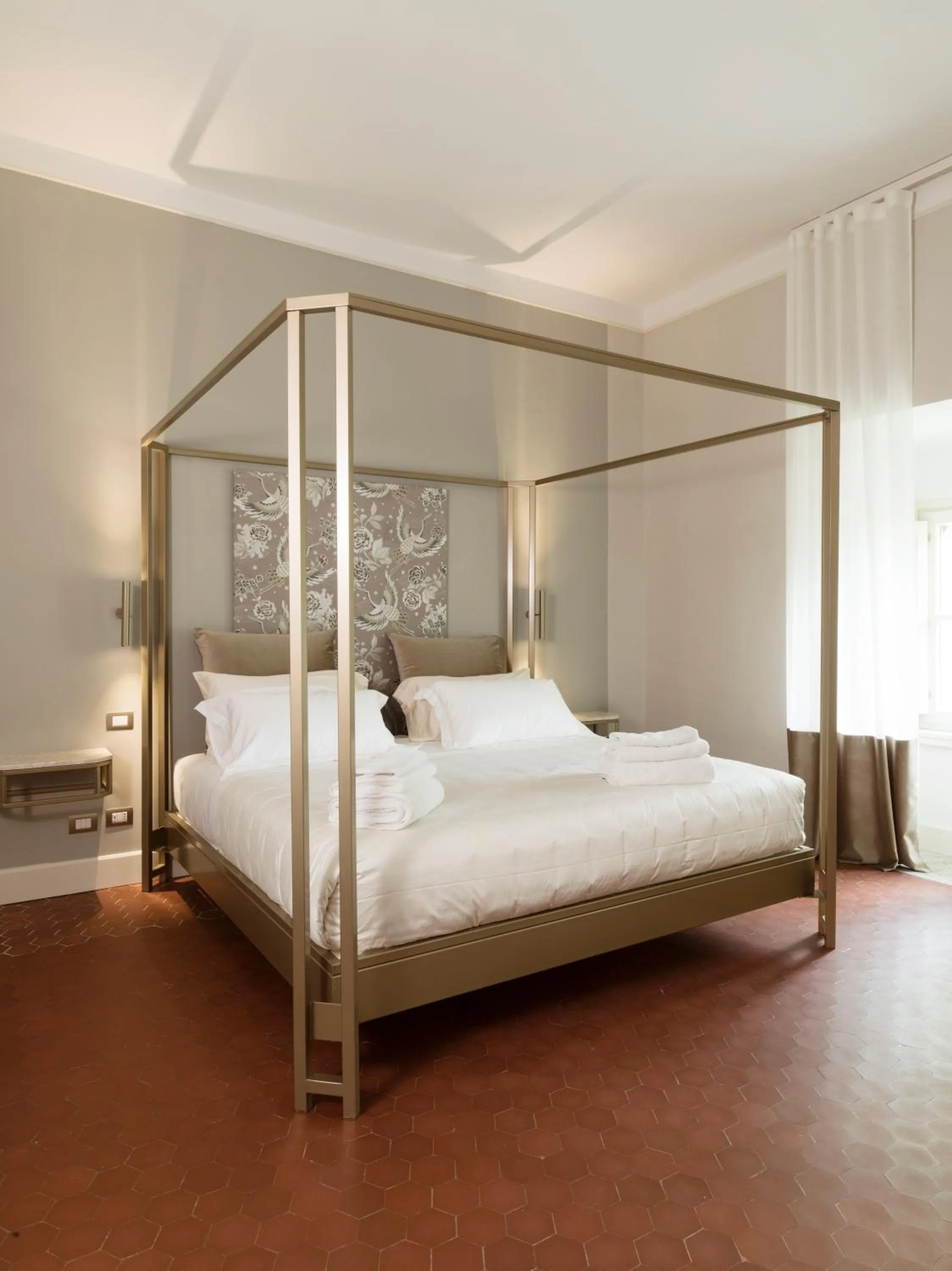 Bed in Villa Corallo