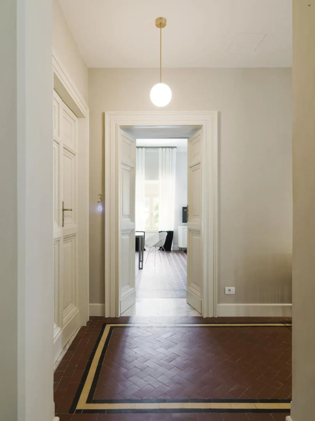 Decorative detail in Villa Corallo