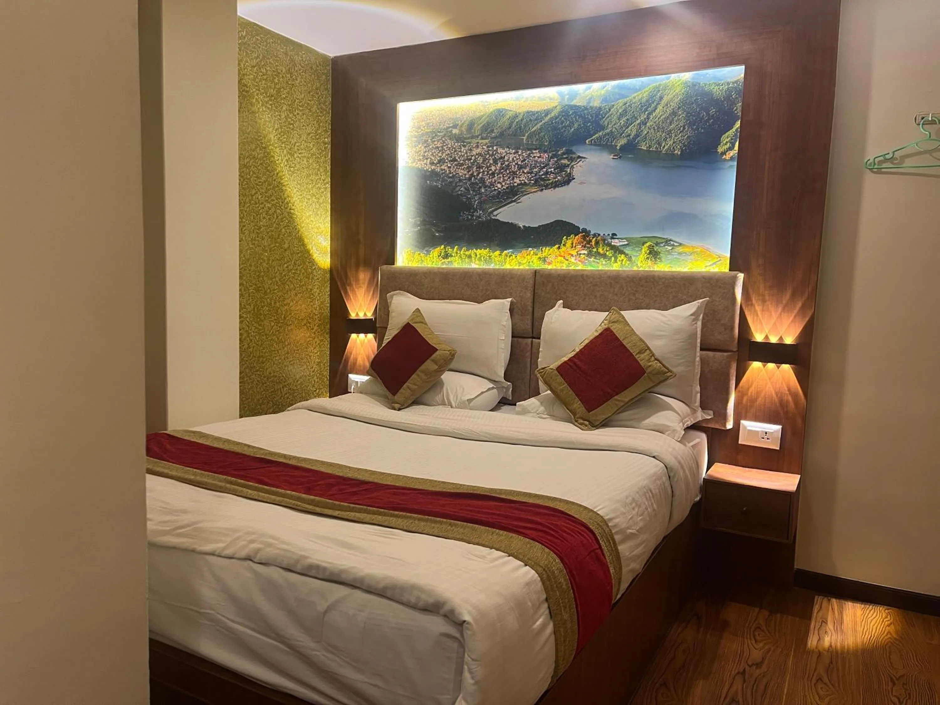 Bed in Hotel Friends Home