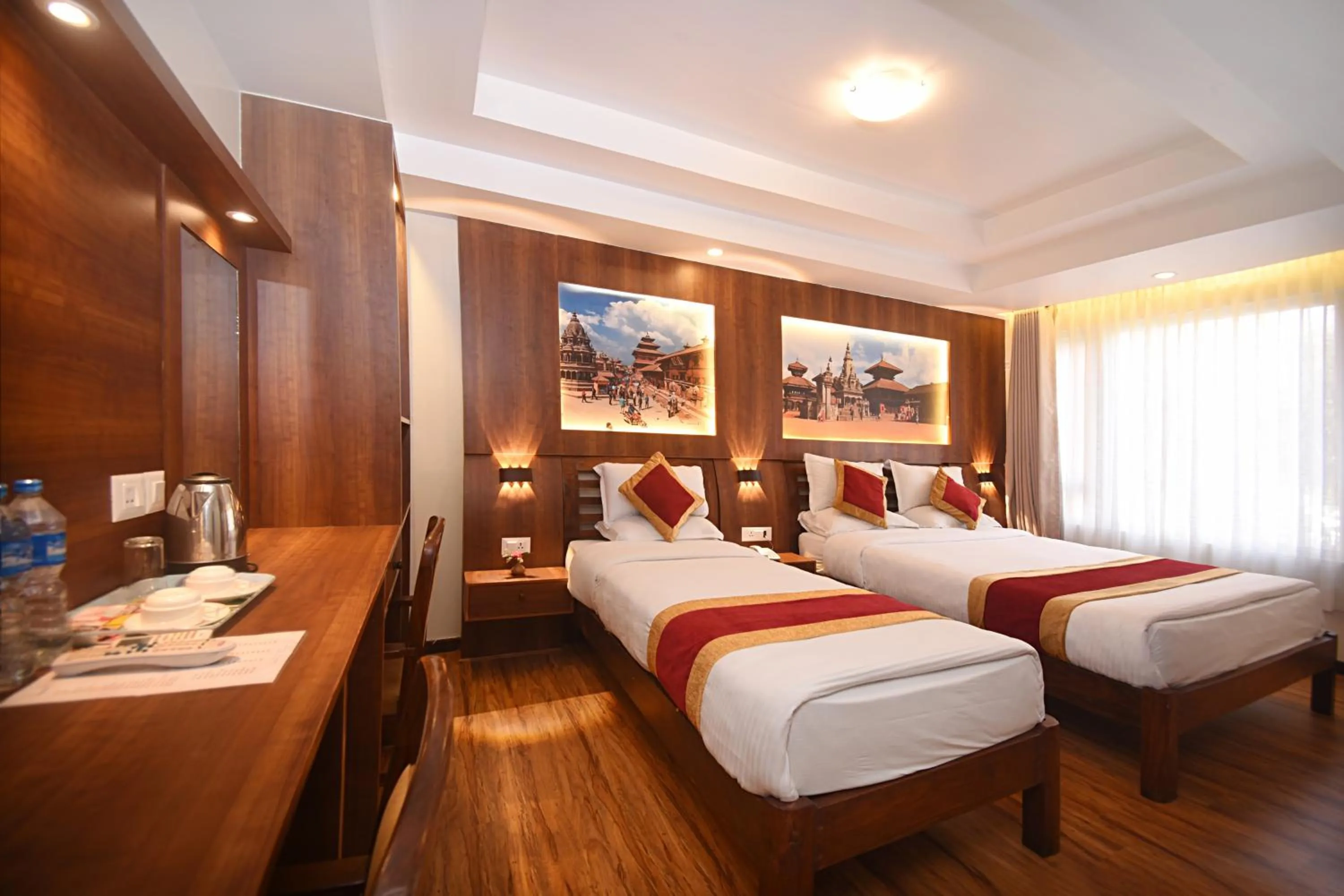 Bed in Hotel Friends Home