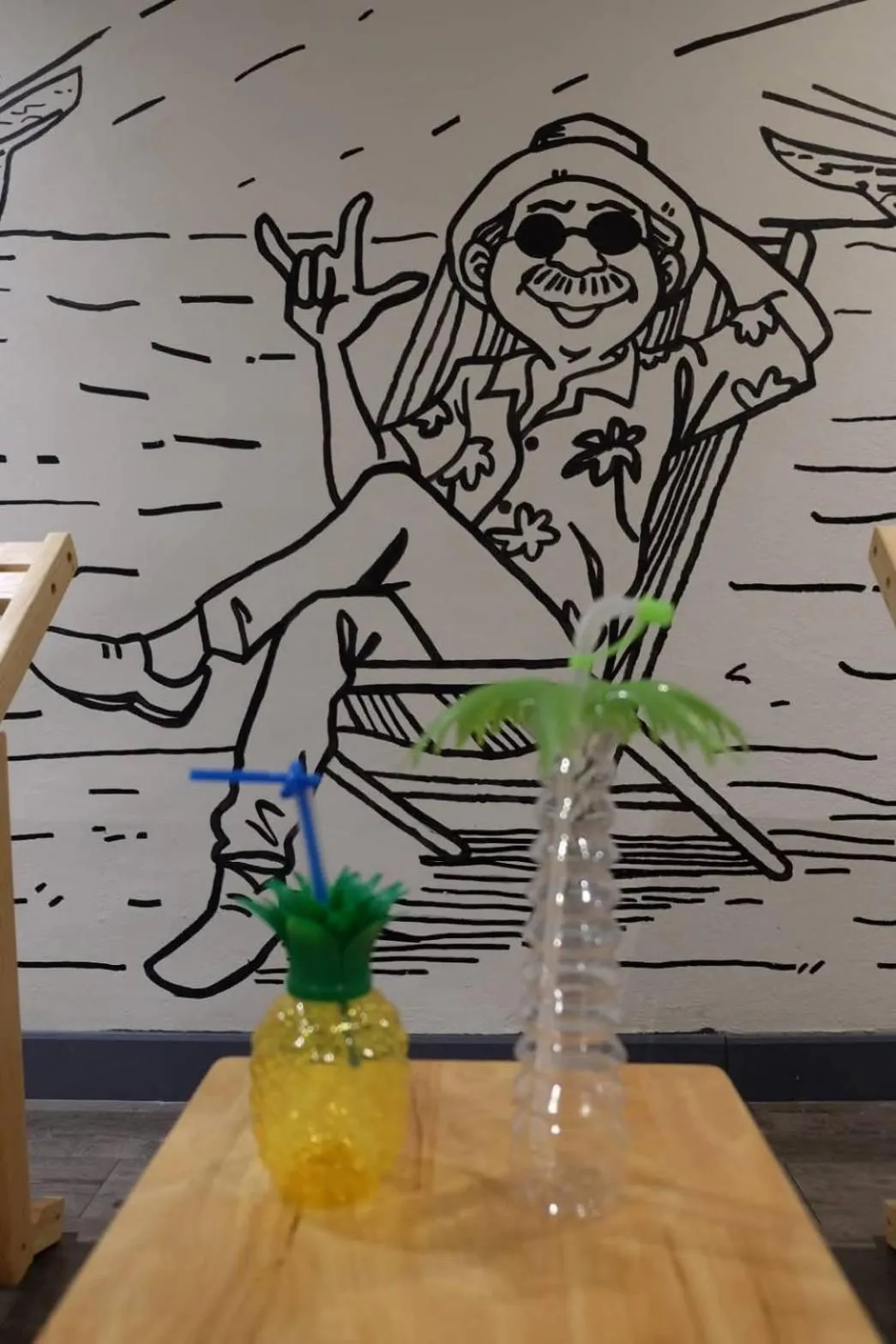 Seating area in Boutique Poo-Yai Lee