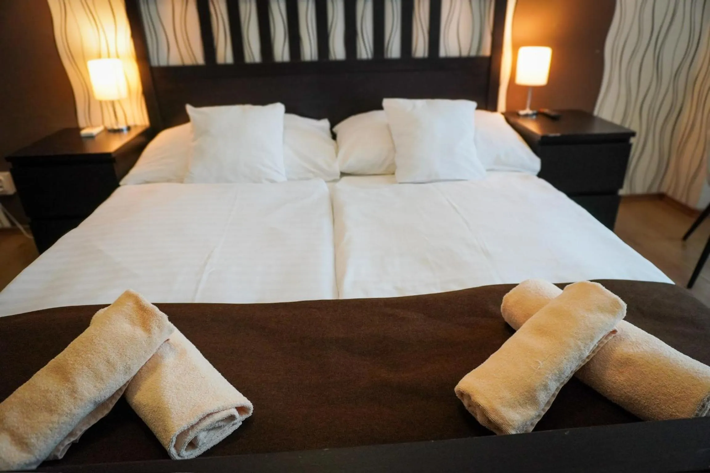 Bedroom, Bed in Hotel Modena