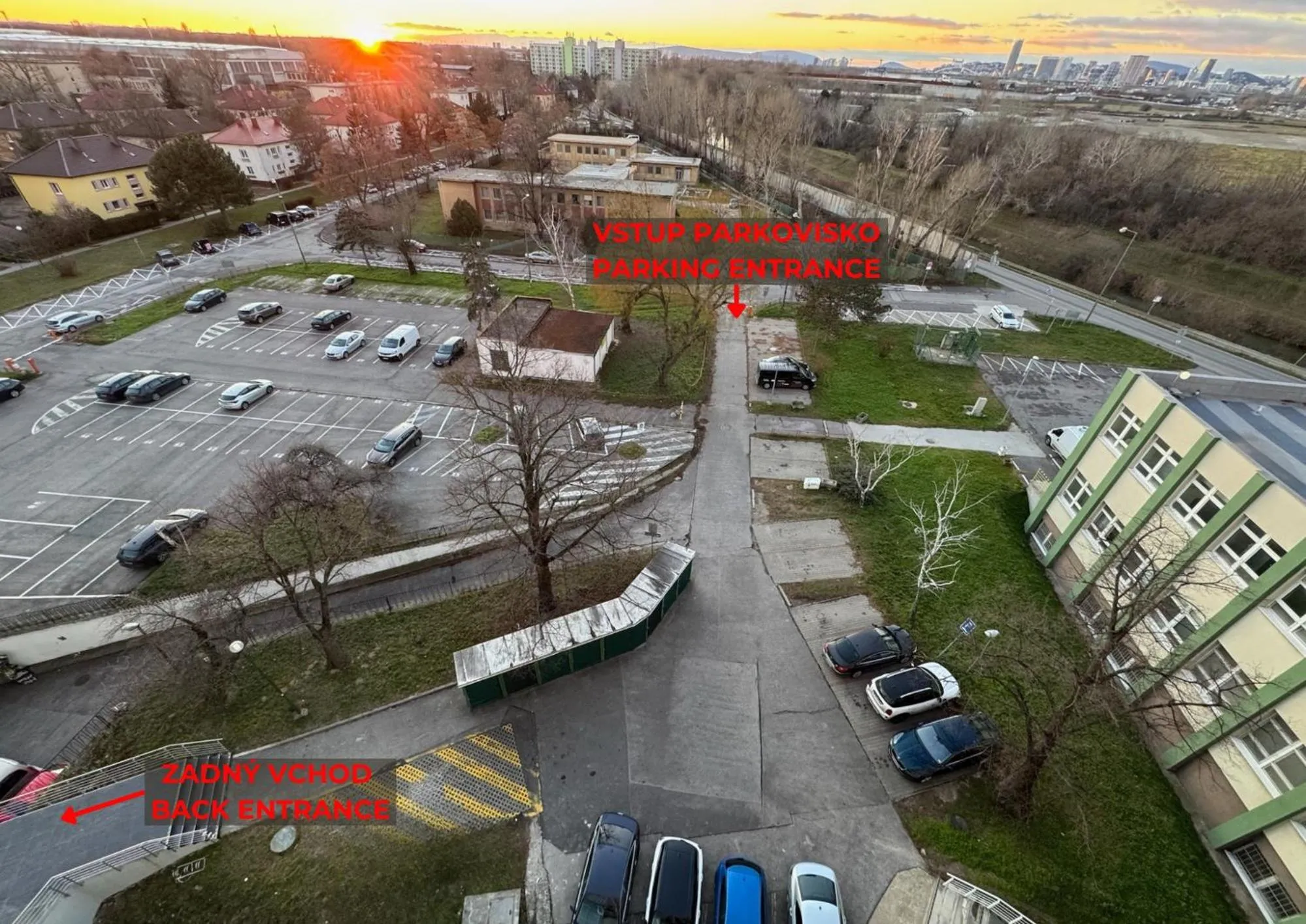 Parking in Hotel Modena