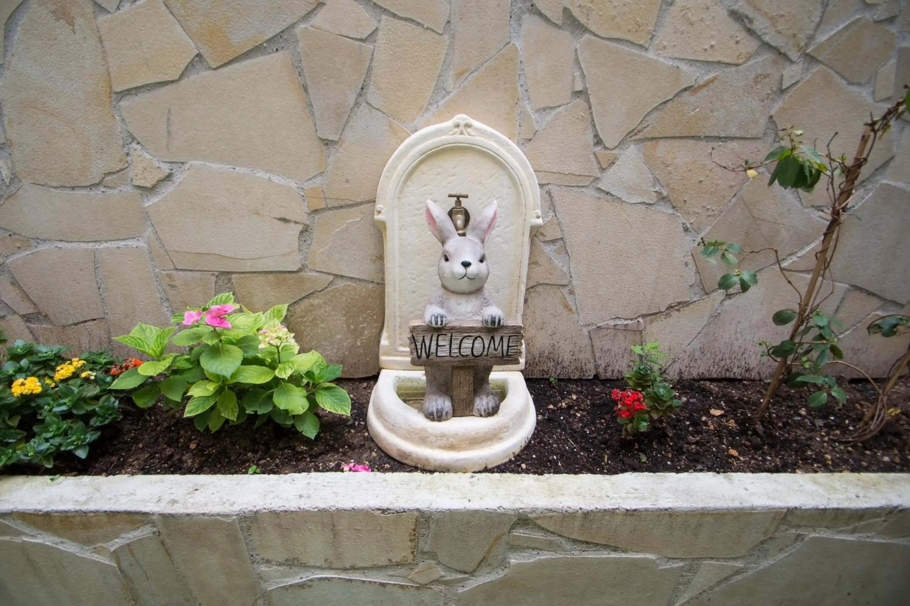 Garden in Hôtel Parisien