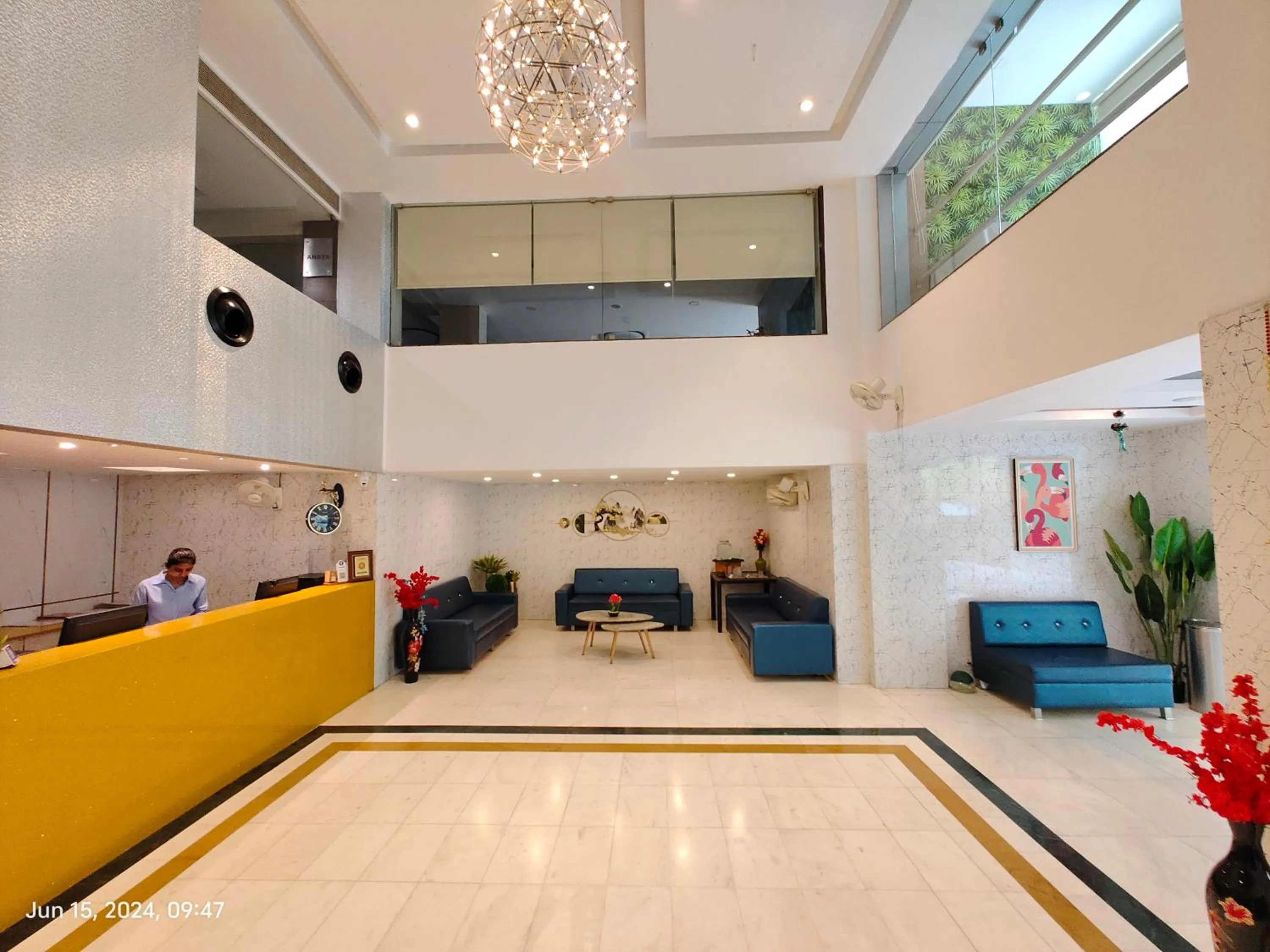 Lobby or reception in The Oasis