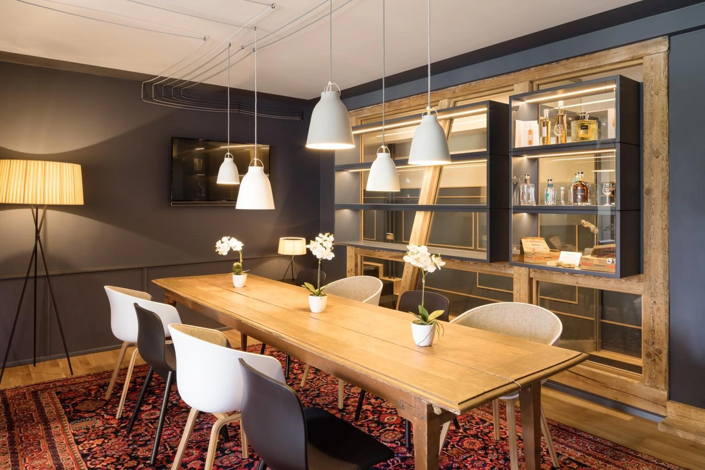 Communal lounge/ TV room in Hotel Seehof