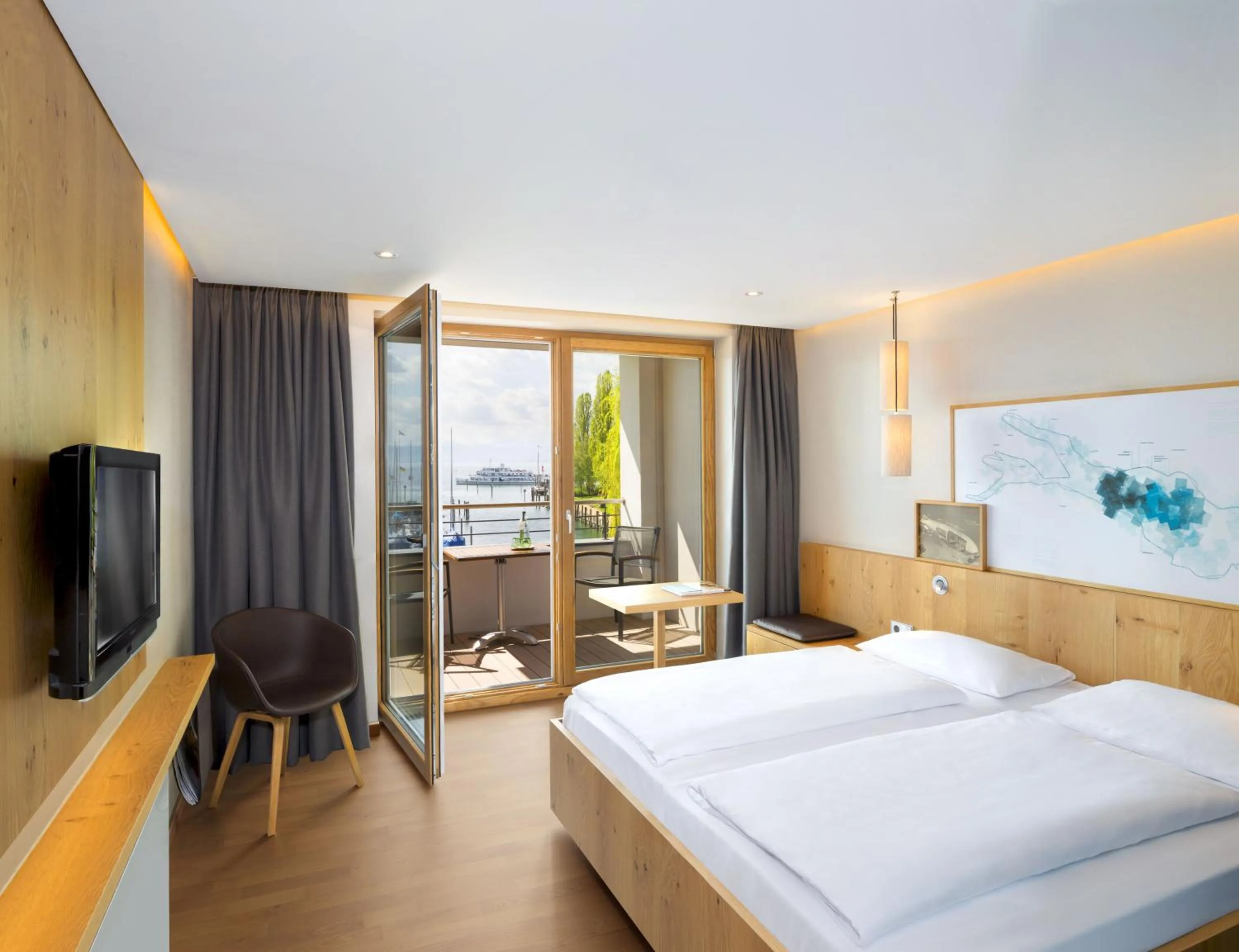 Photo of the whole room, Bed in Hotel Seehof