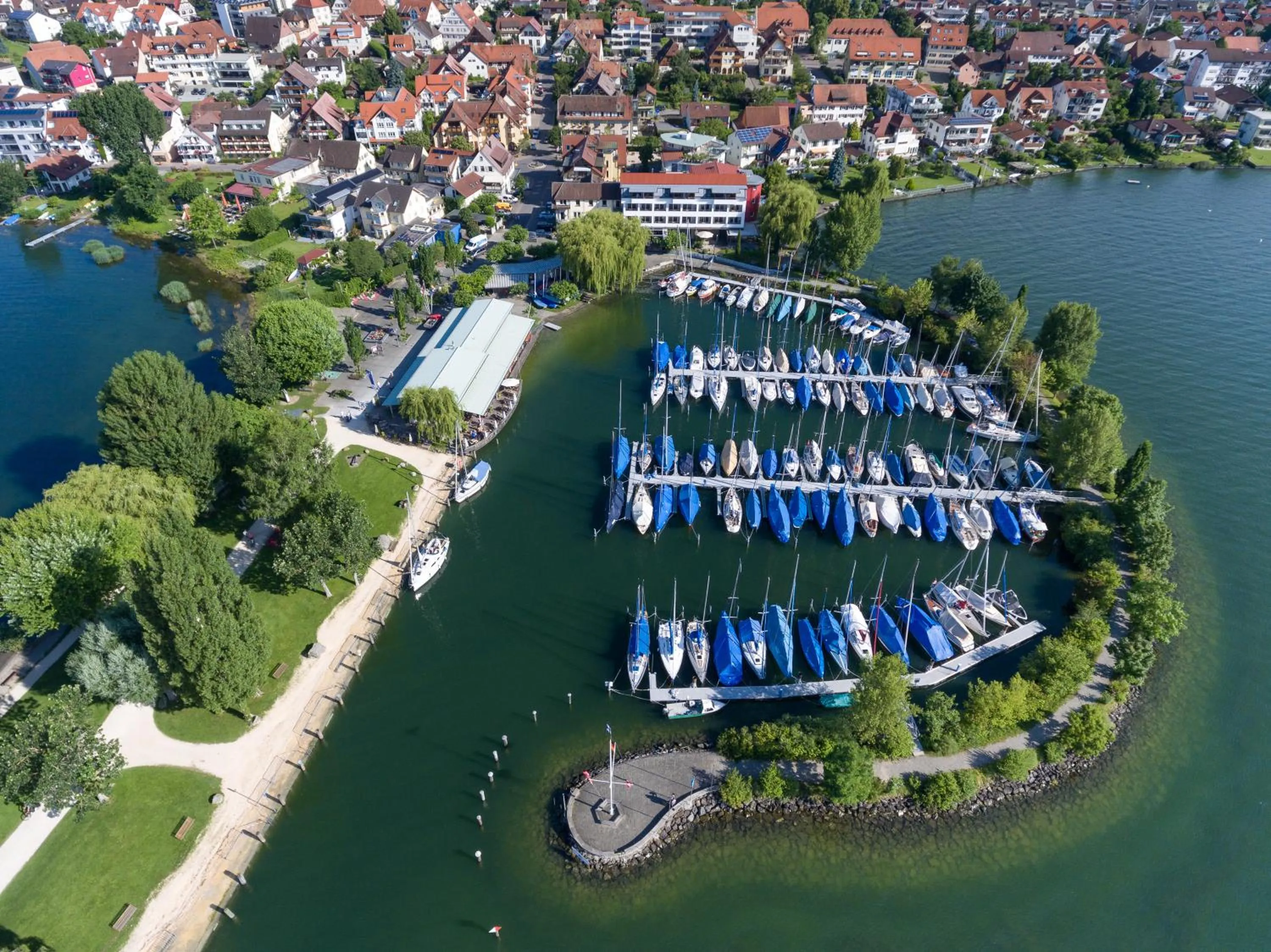 Bird's eye view in Hotel Seehof