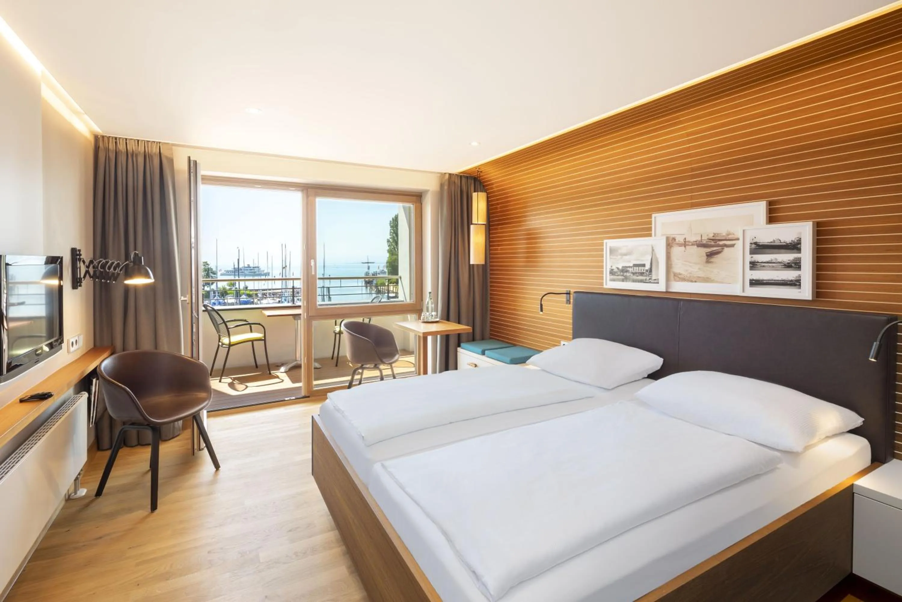 Photo of the whole room, Bed in Hotel Seehof