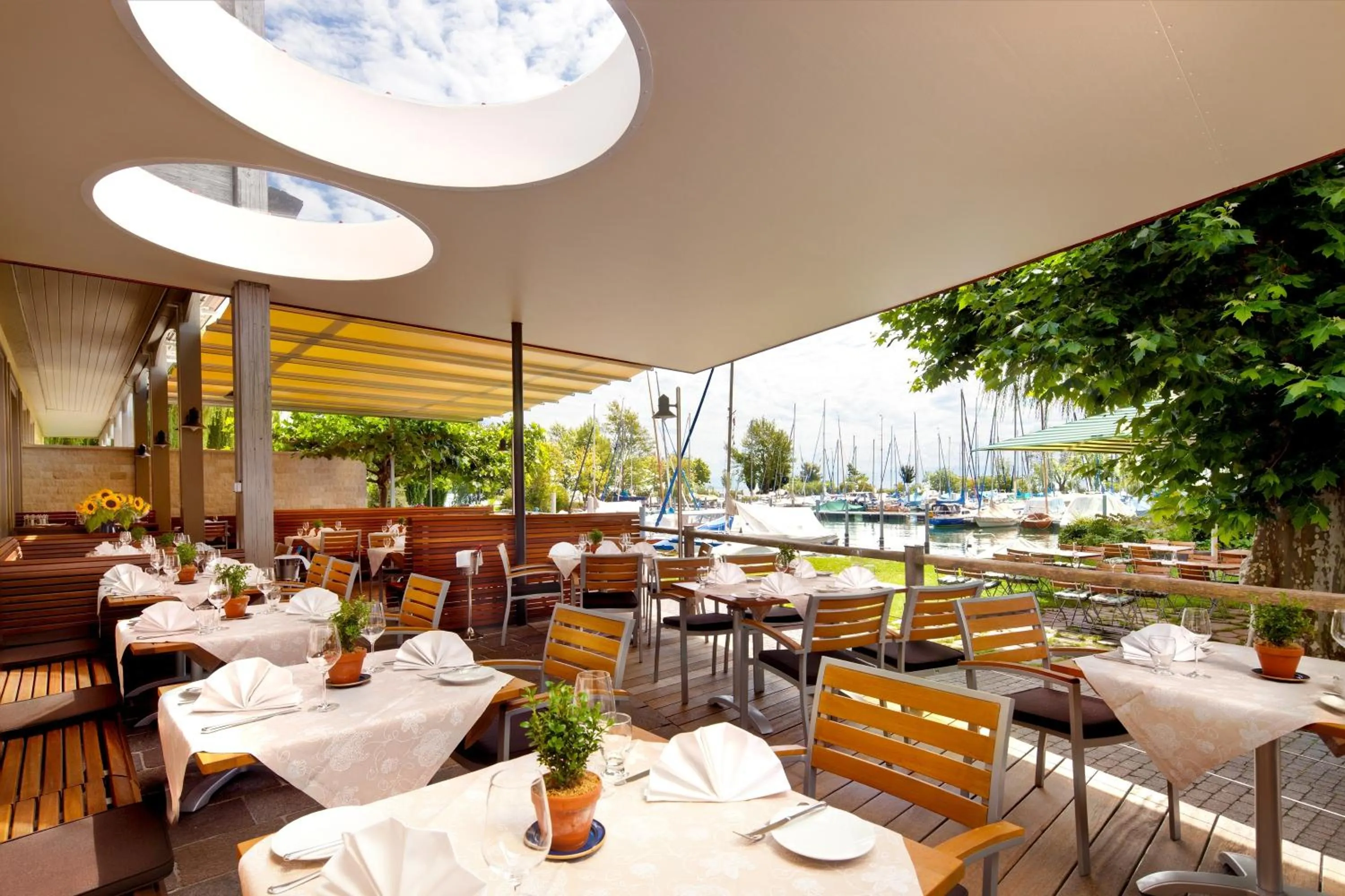 Restaurant/places to eat in Hotel Seehof