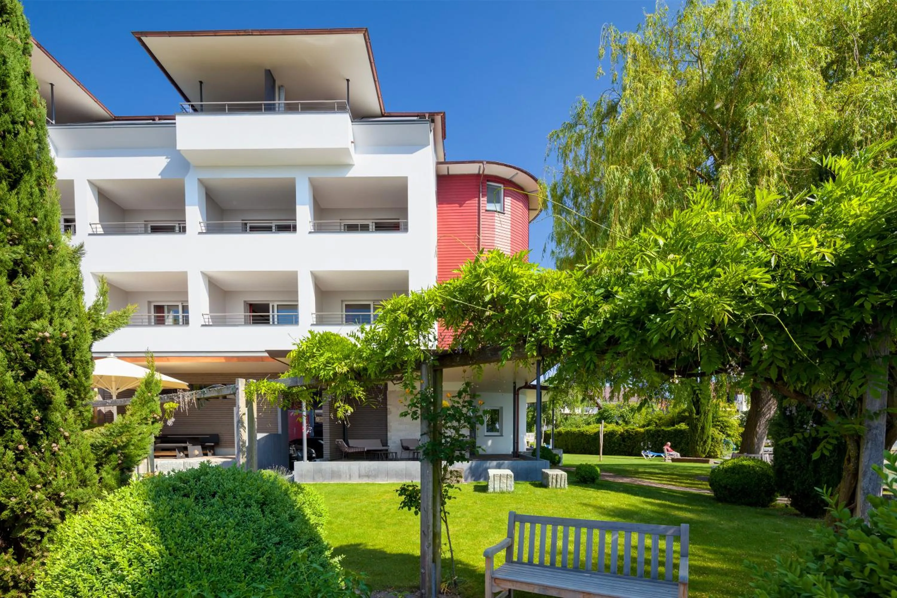 Facade/entrance in Hotel Seehof