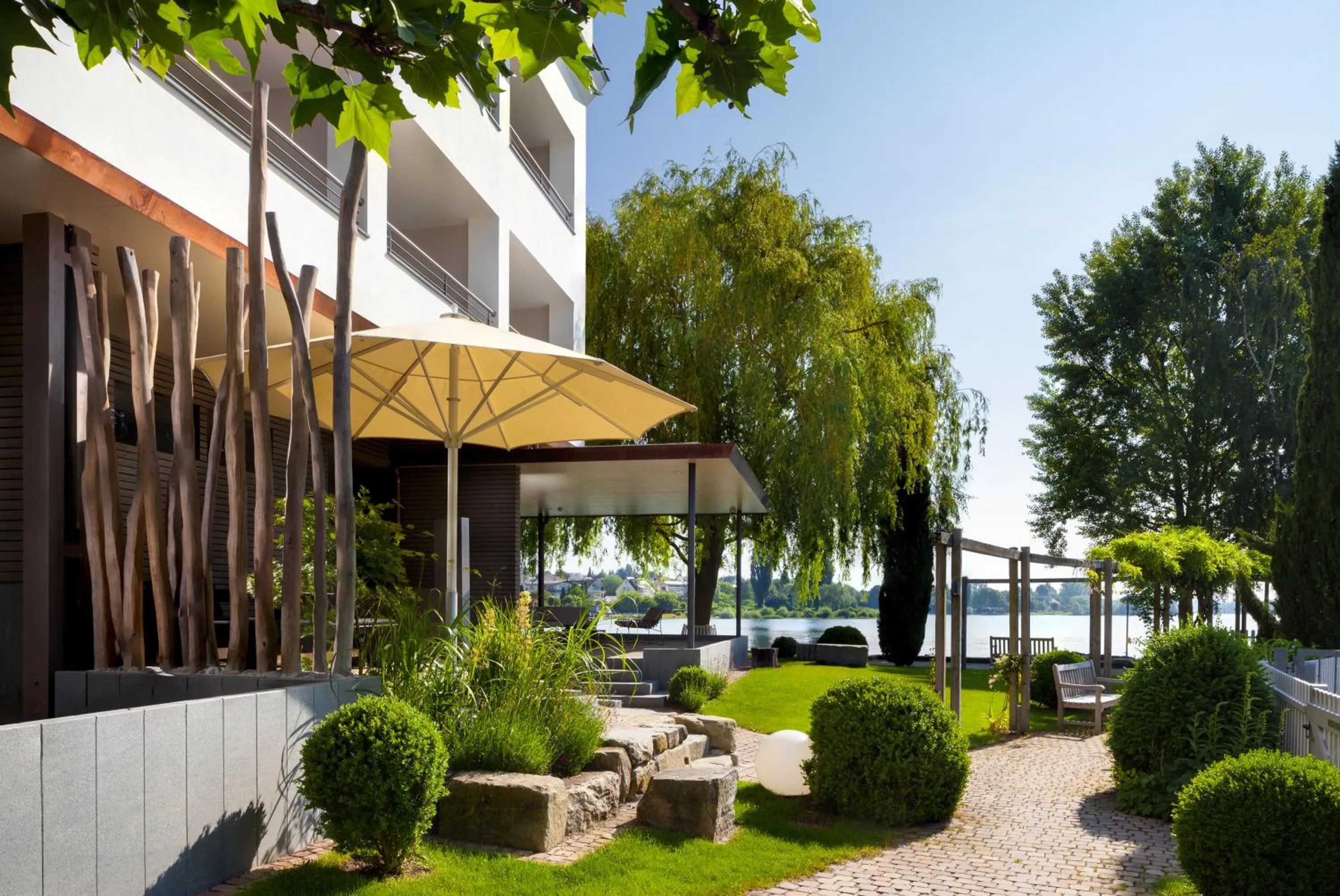 Garden in Hotel Seehof