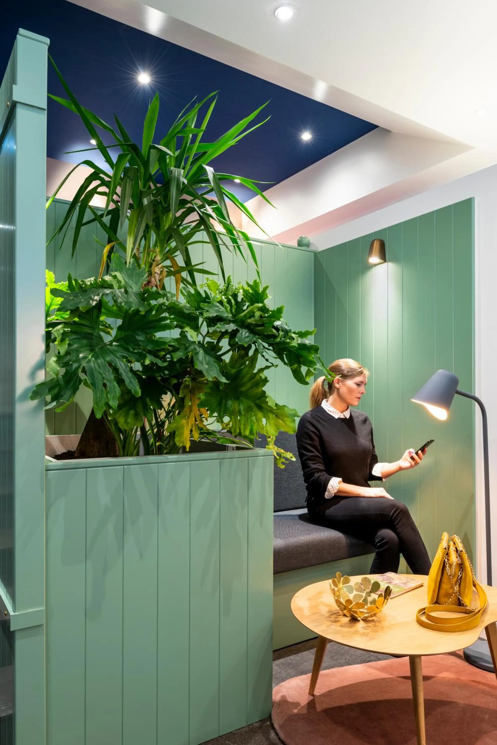 Lobby or reception in Aparthotel Adagio Paris Haussmann Champs Elysées