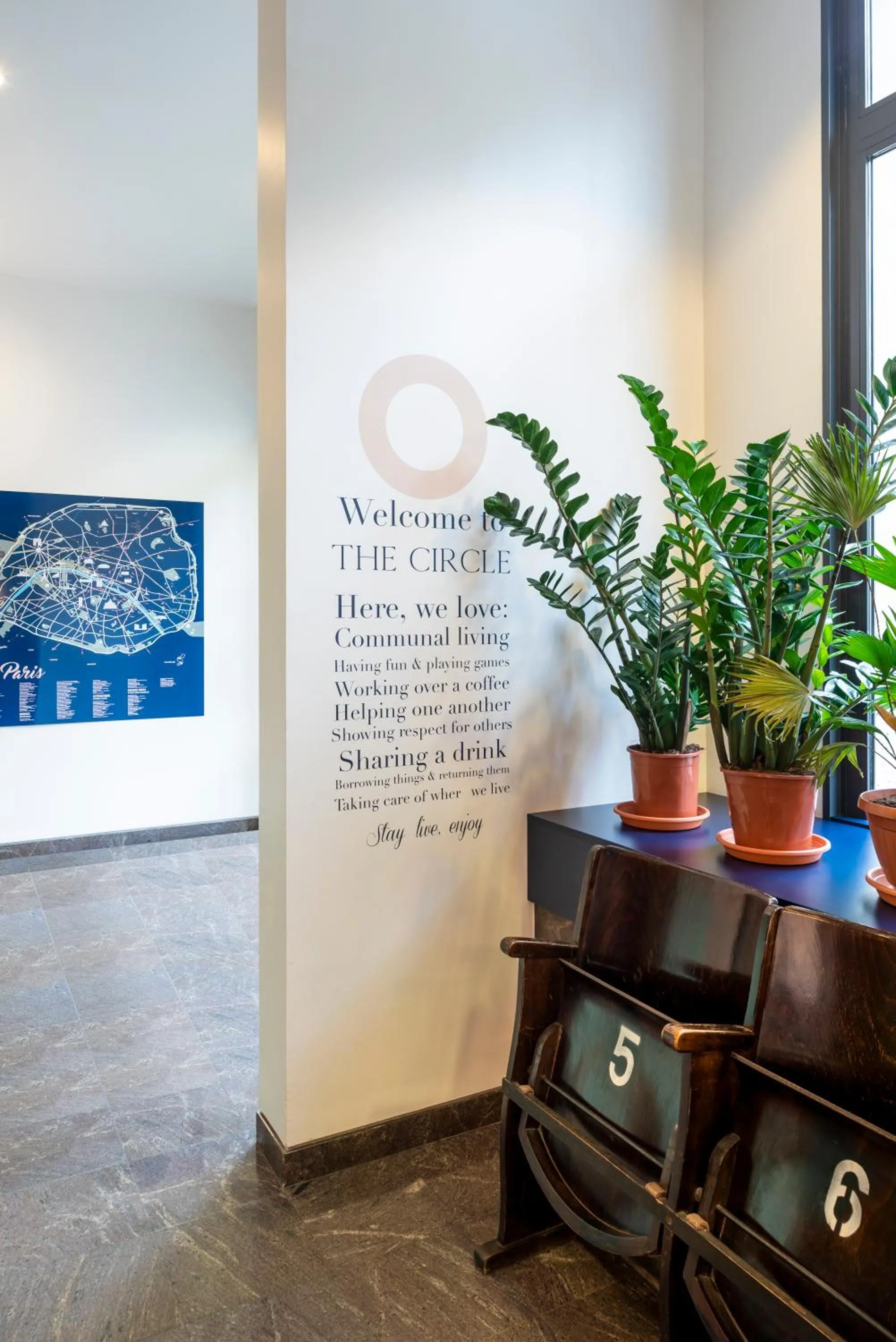 Lobby or reception in Aparthotel Adagio Paris Haussmann Champs Elysées