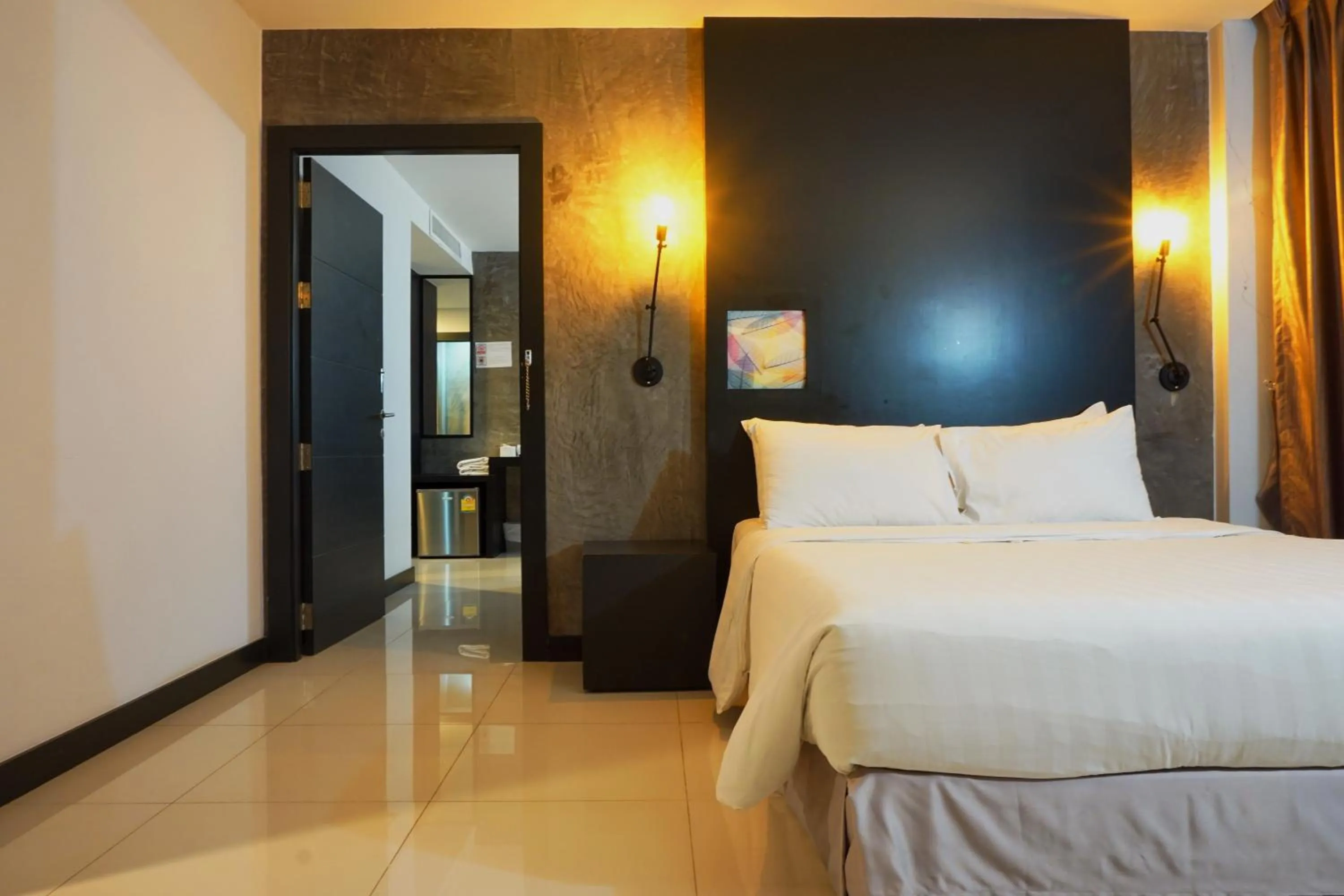 Bed in Hub de Leaf @ Rayong