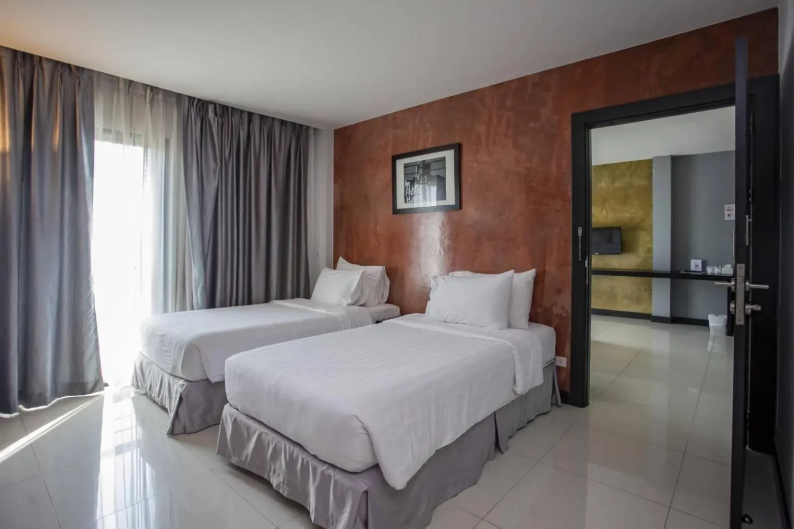 Bed in Hub de Leaf @ Rayong