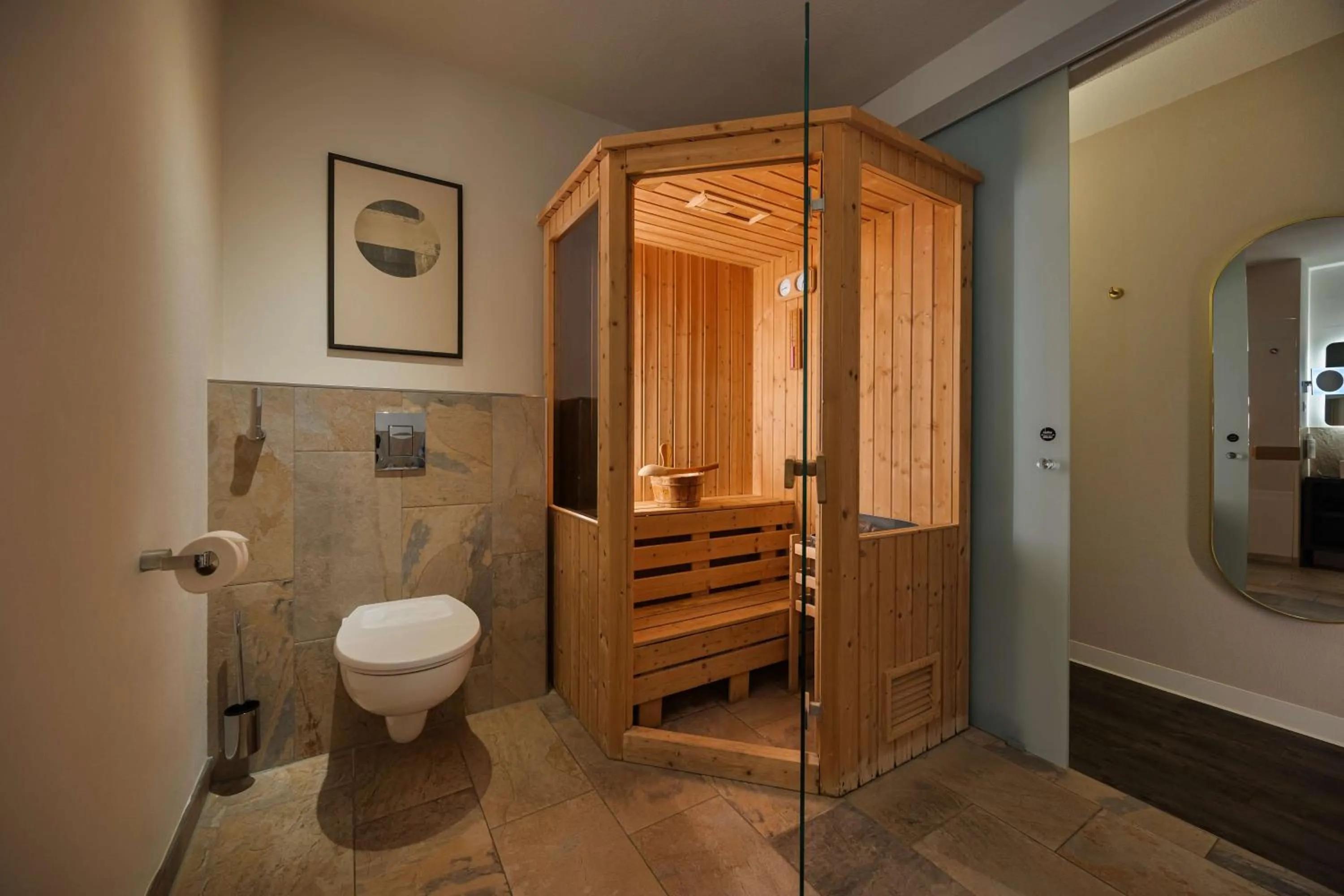 Bathroom in Haven Hotel Rotterdam, Curio Collection by Hilton