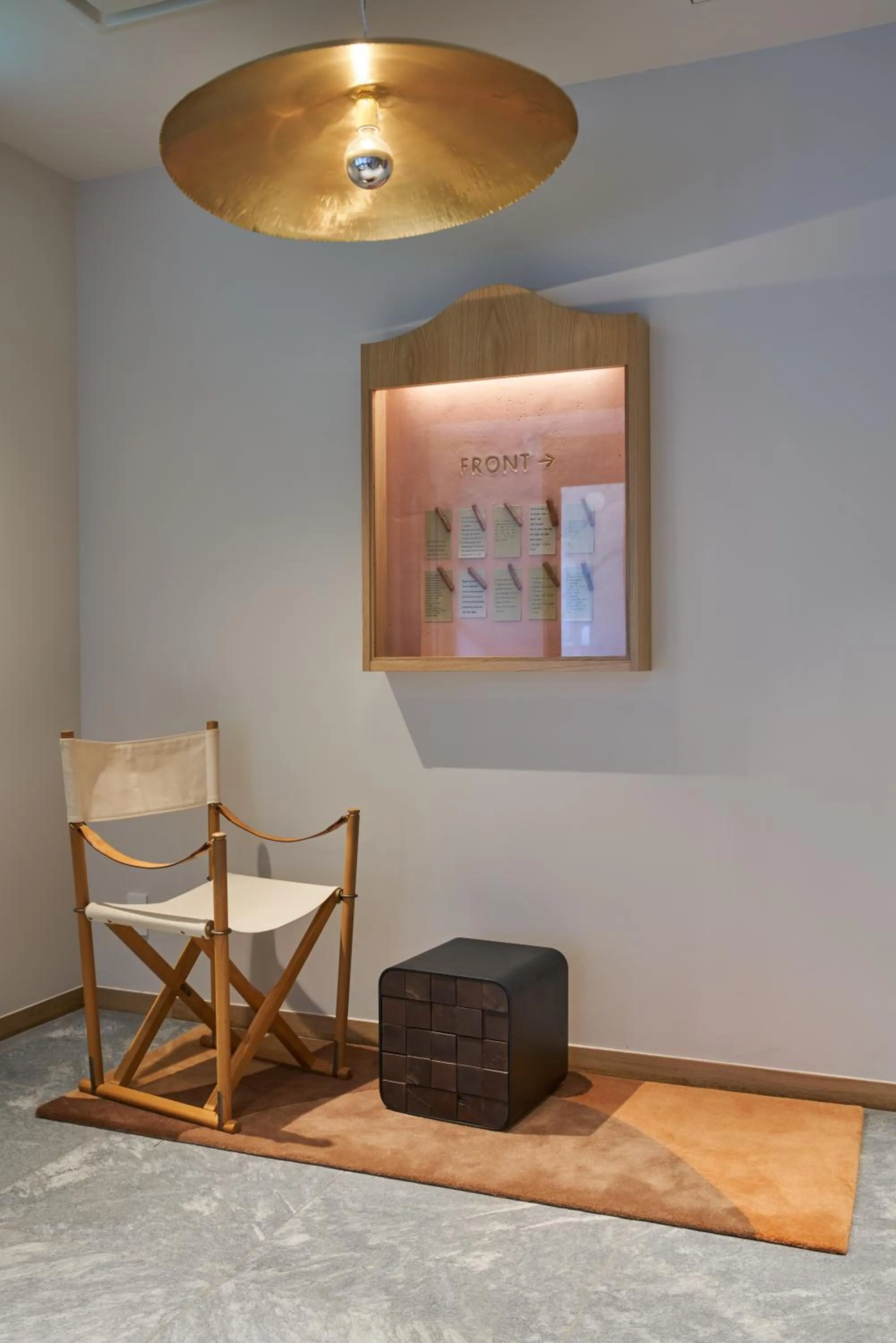 Decorative detail in cinnamon hotel