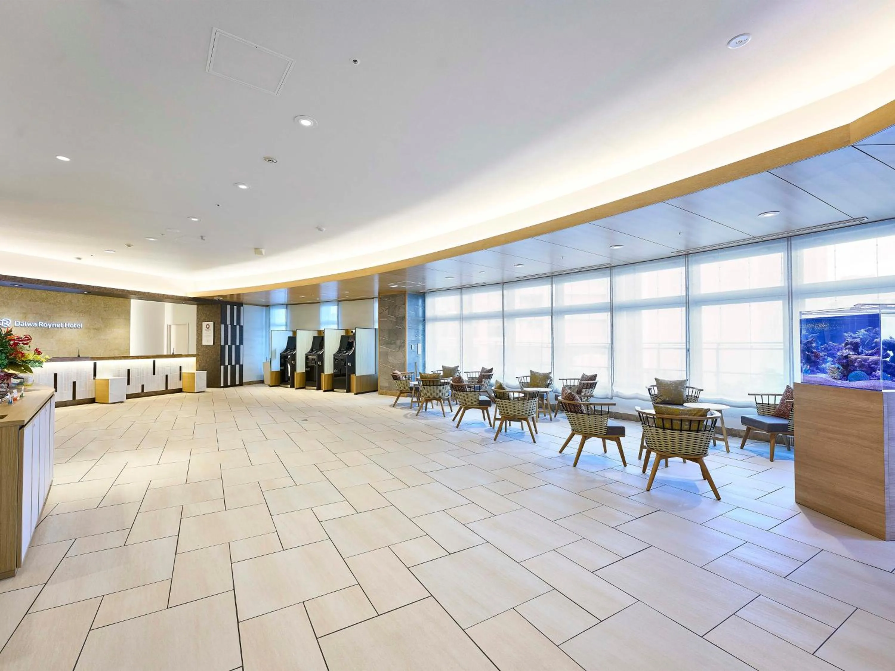 Lobby or reception in Daiwa Roynet Hotel Naha Kokusaidori