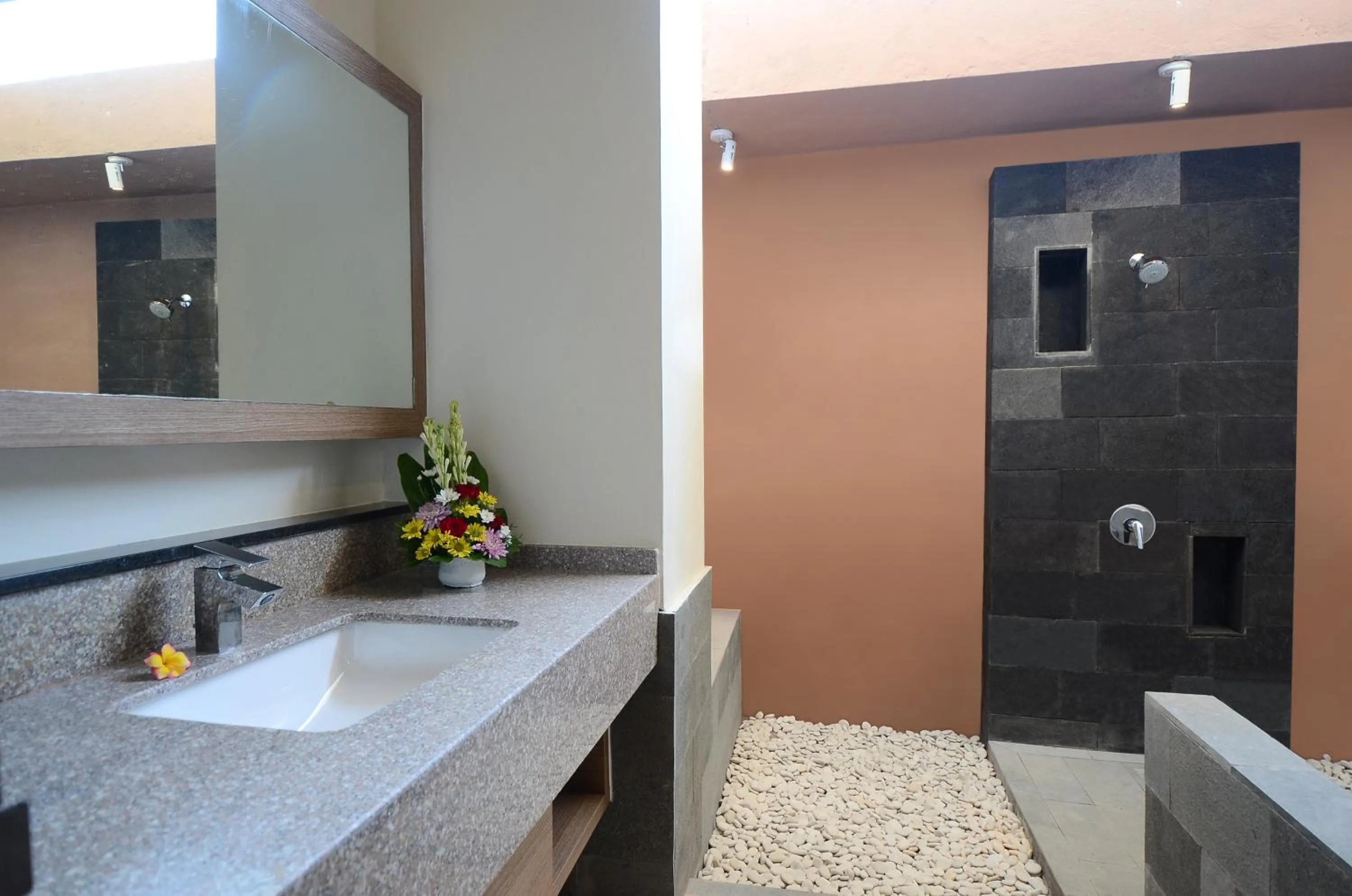 Shower in Bali Breezz Hotel