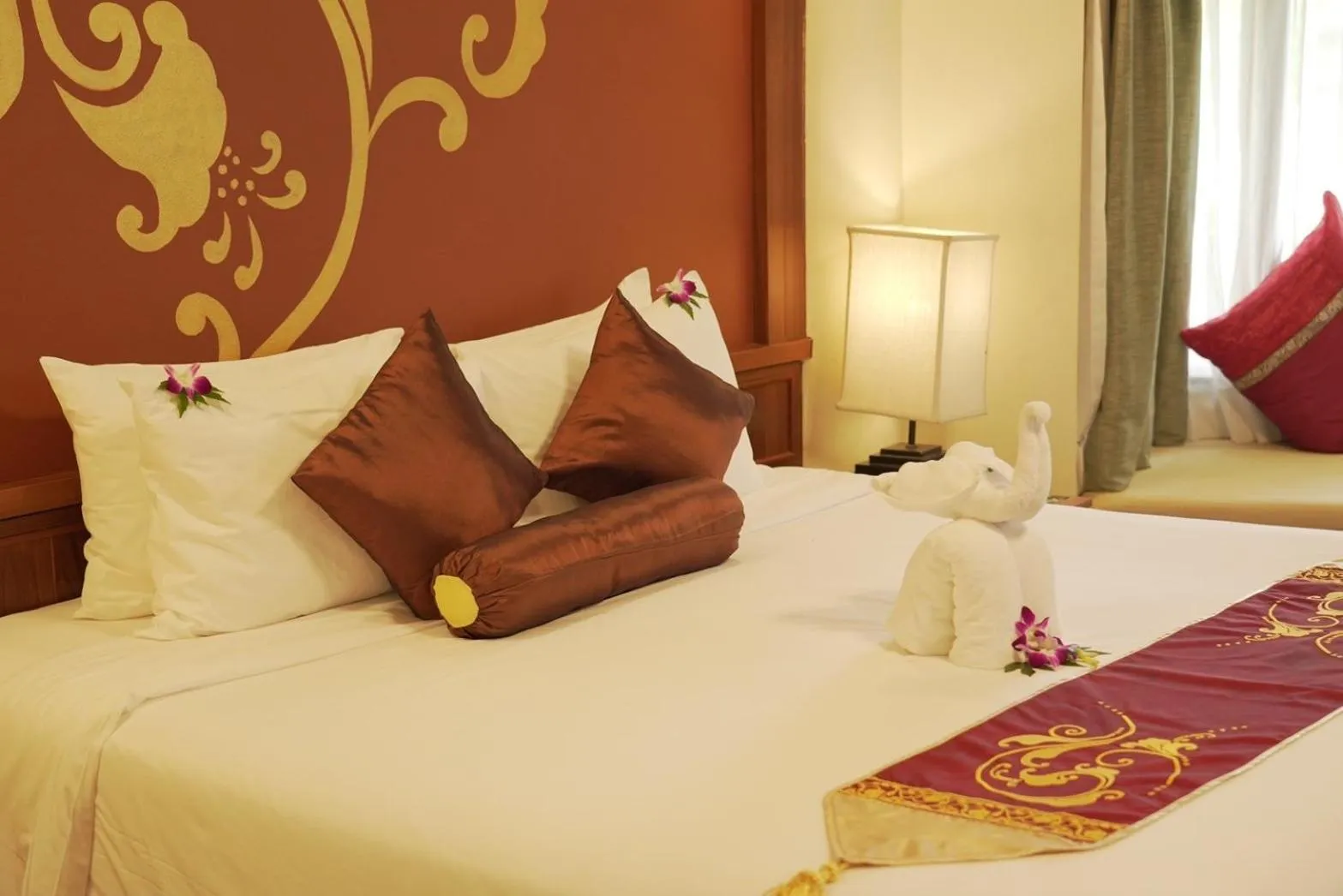 Bedroom, Bed in Seaview Resort Khao Lak - SHA Plus