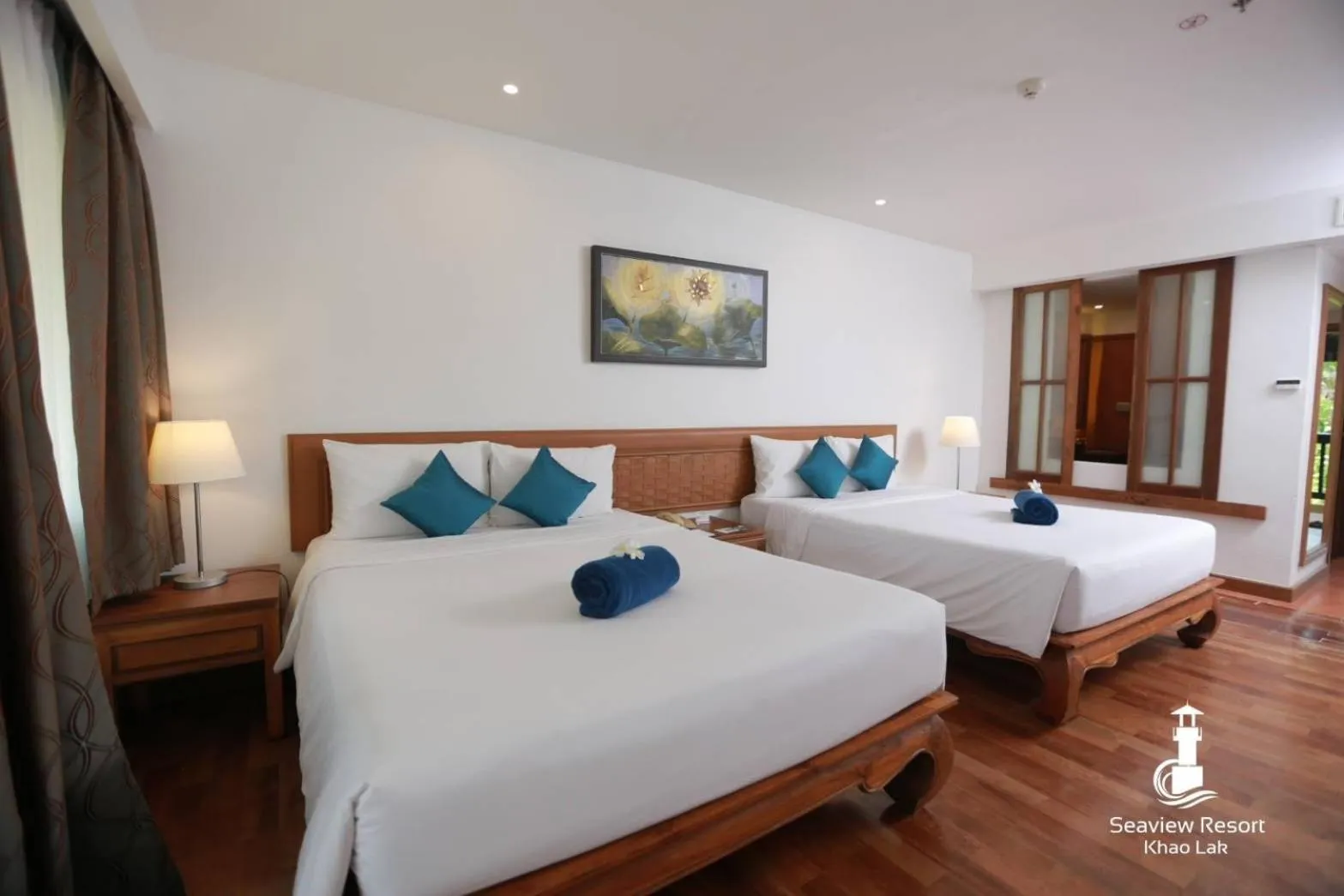 Bedroom, Bed in Seaview Resort Khao Lak - SHA Plus