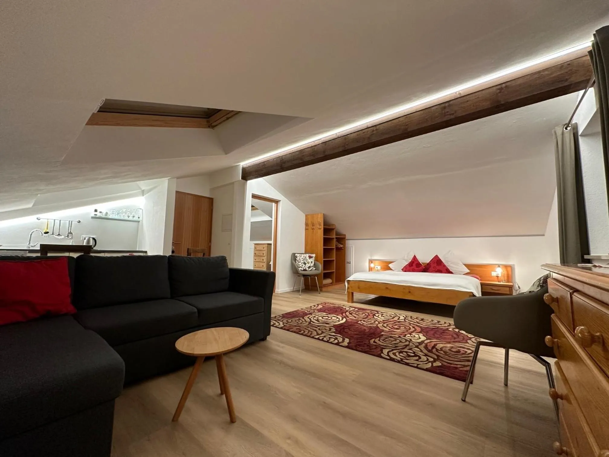 Studio with Panoramic view in Pension Chalet Andy