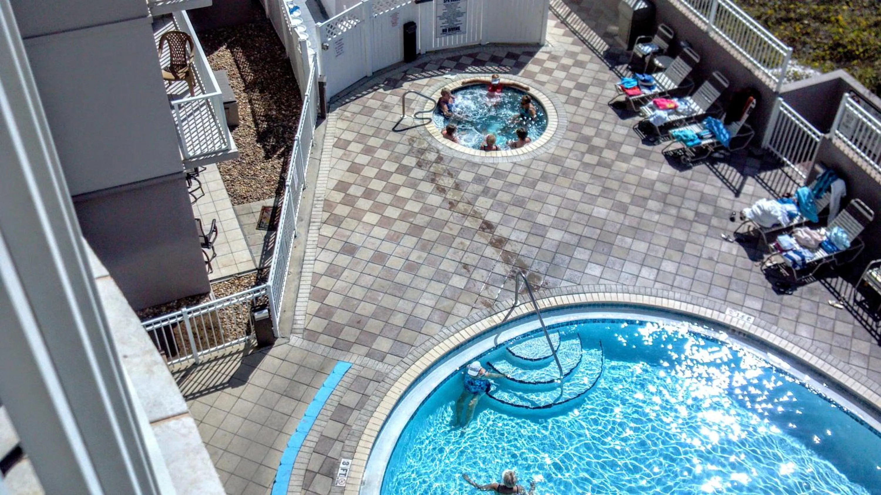 Balcony/Terrace in Keeler Island Princess 508